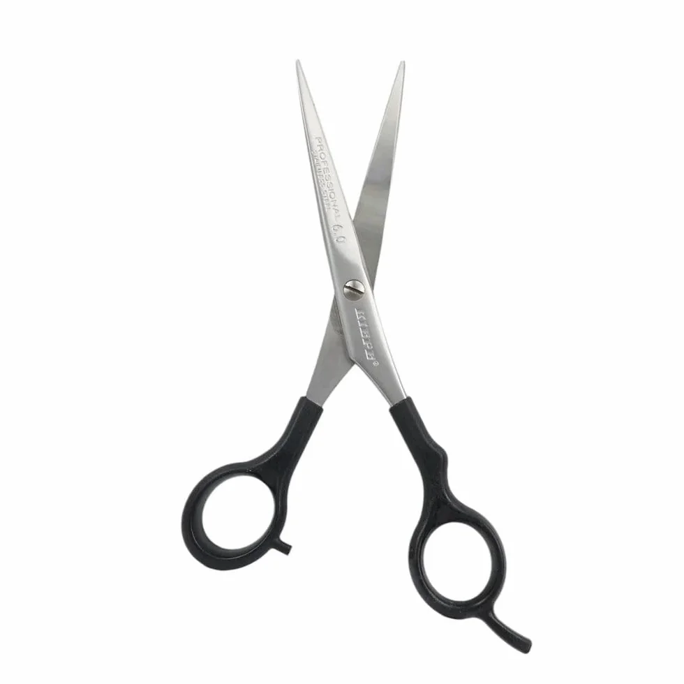 Kiepe 2115 Sonic Tijera profesional de corte 6 pulgadas acero inoxidable mango semi-offset