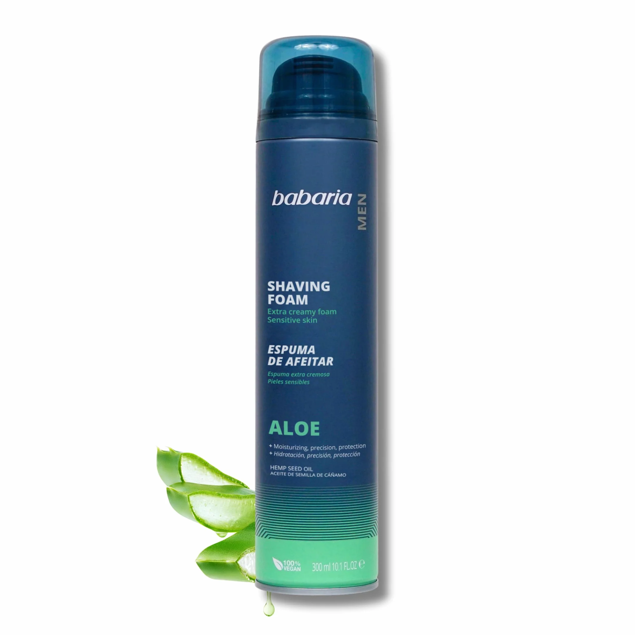 Babaria Espuma De Afeitar Con Aloe Pieles Sensibles 300 Ml