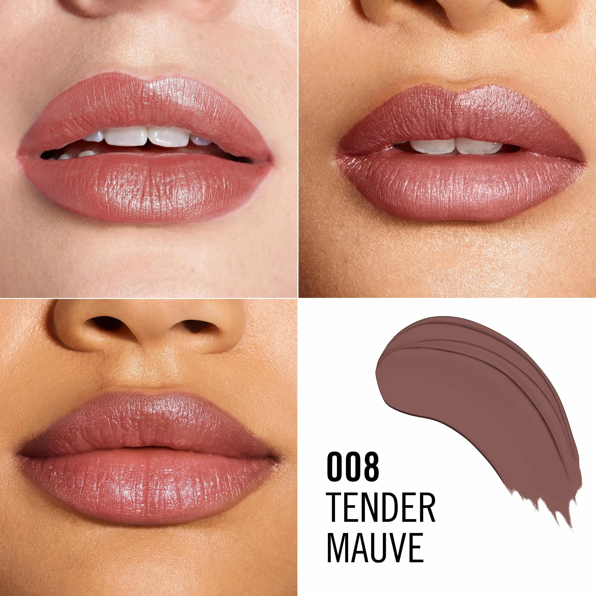 Rimmel London Lasting Barra de Labios Tono 8 Dusty Rose 4 g