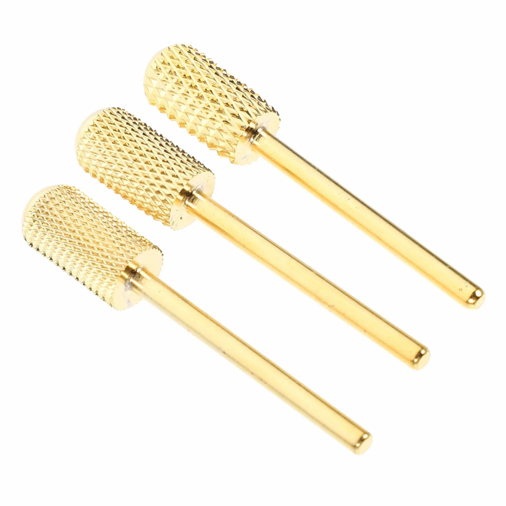 Beavorty 15piezas Broca De Manicura De Tungsteno De Cabezal Para Lijar Cutículas Compatible Taladros Eléctricos Para Salones y Uso Personal