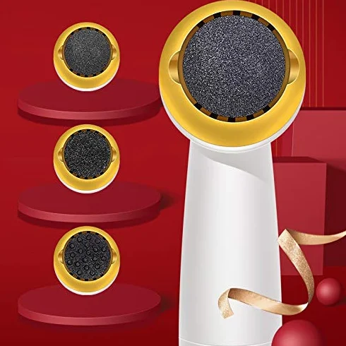 PURRL Amoladora de pies de vacío eléctrica Máquina de pulir pies Recargable Exfoliante Piel Muerta Removedor de Callos Pedicura Herramientas para el Cuidado de los pies (Color : A) Little Surprise