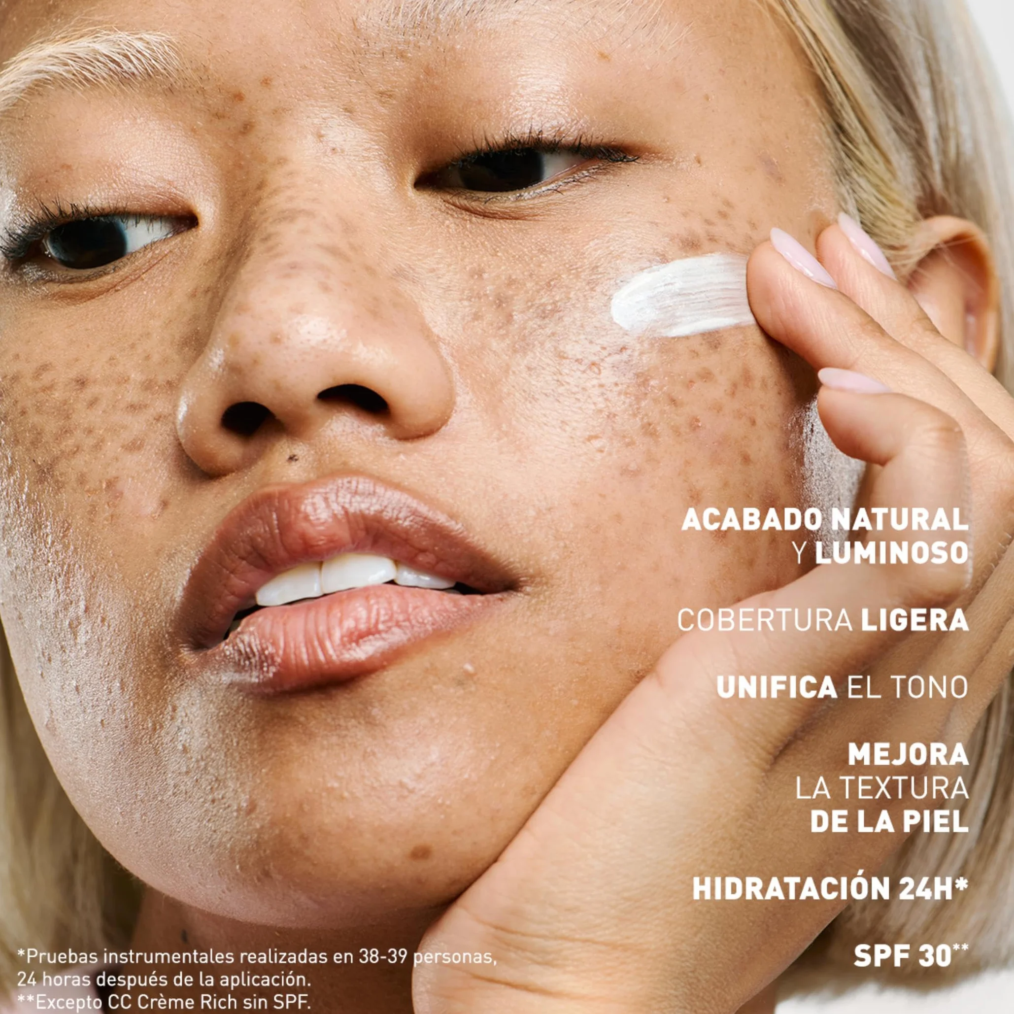 Erborian CC Crème con Centella Asiática Crema Facial Iluminadora SPF 30 Cosmética Coreana
