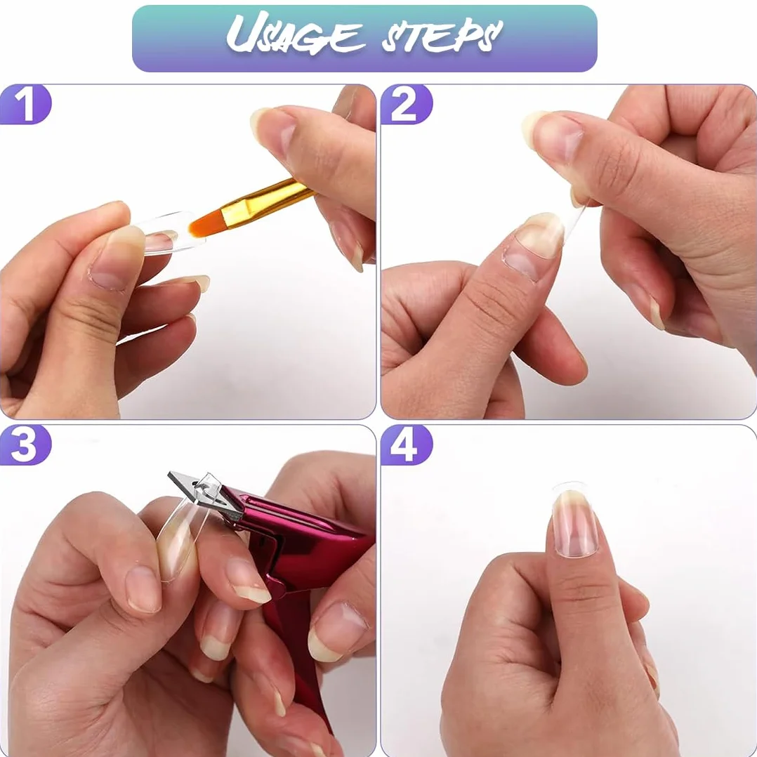 Cortaúñas Profesional con 15 Imanes para Uñas Artificiales