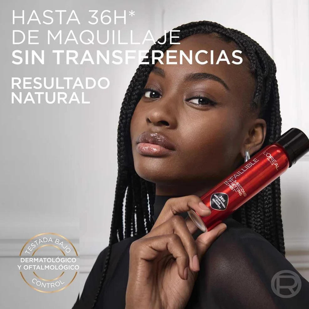 L'Oréal Paris Spray Fijador de Maquillaje Infaillible 36h 75 ml