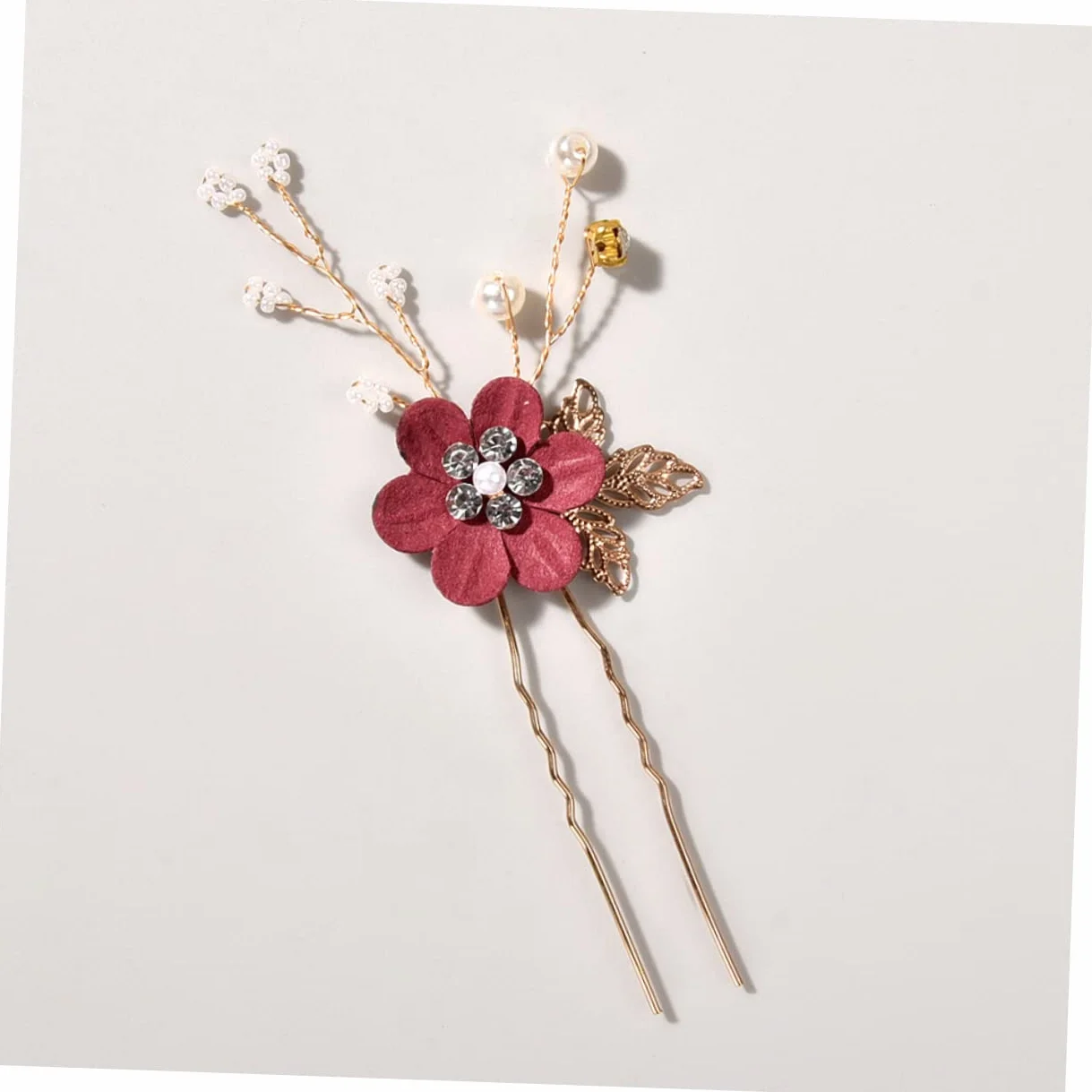 ifundom Horquillas De Pelo Mujer Boda Con Flores 4 Piezas Accesorios Para El Cabello De Novia