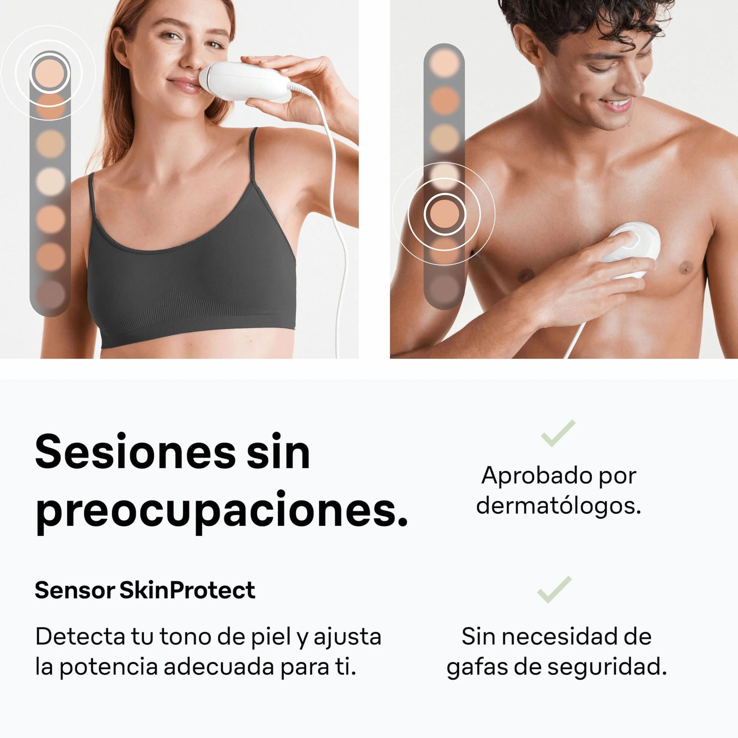 Braun Silk·expert Mini PL1100 Depiladora IPL, Reducción del Vello en Casa, Compacta, Blanca/Plateada