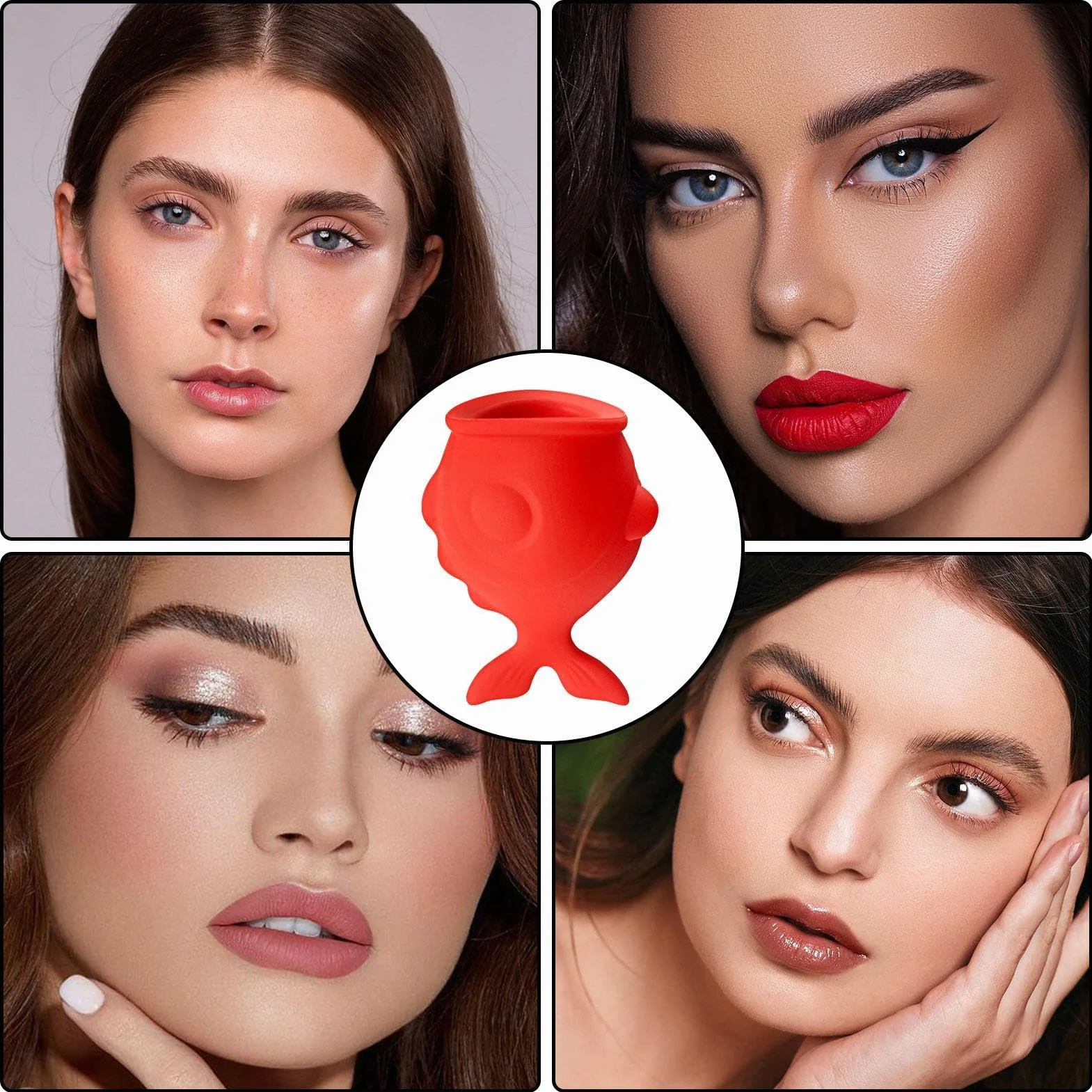 Succionador de labios eléctrico, bomba de succión para labios más completos sin inyecciones