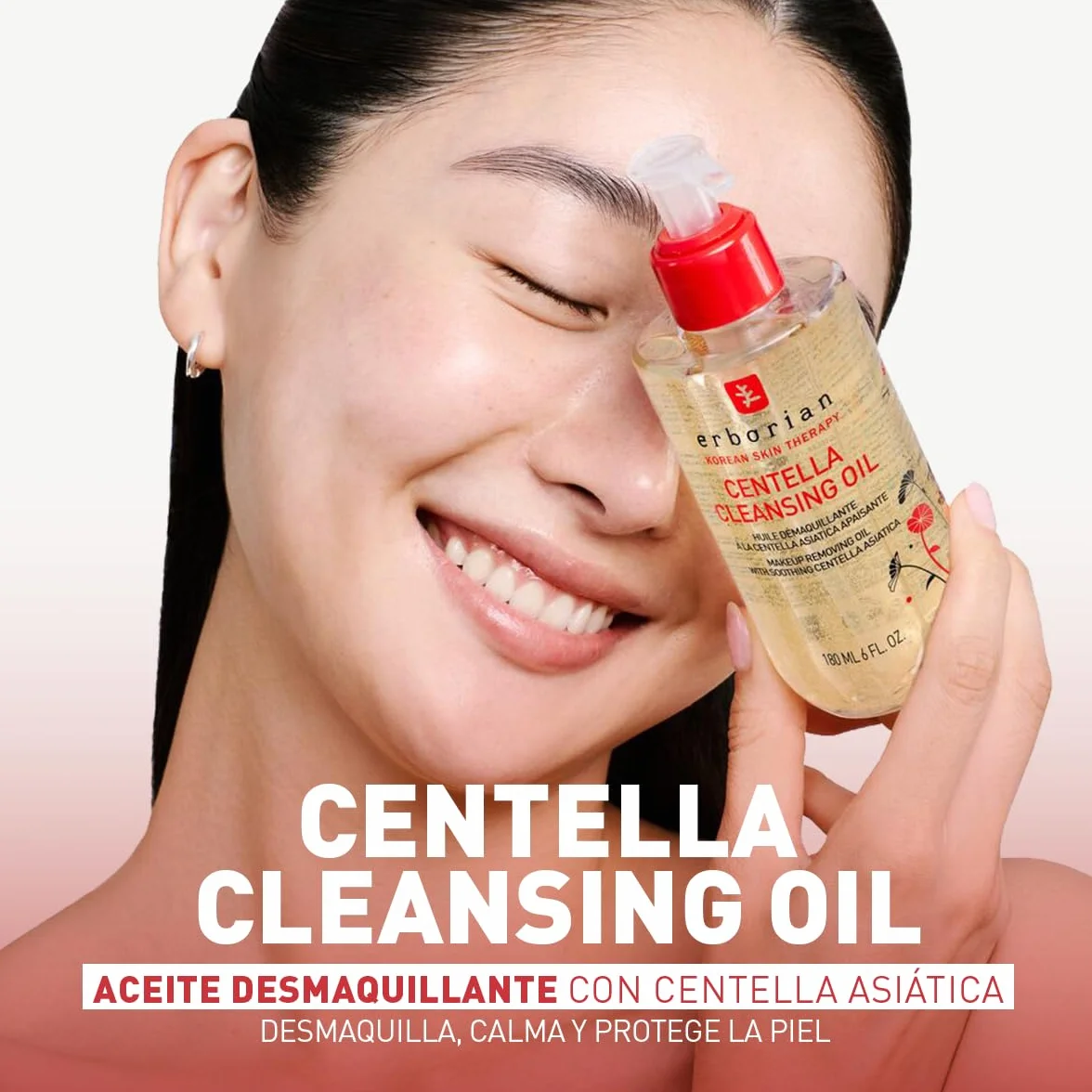 Erborian Centella Cleansing Aceite desmaquillante gel limpiador bálsamo para rostro Centella Asiática