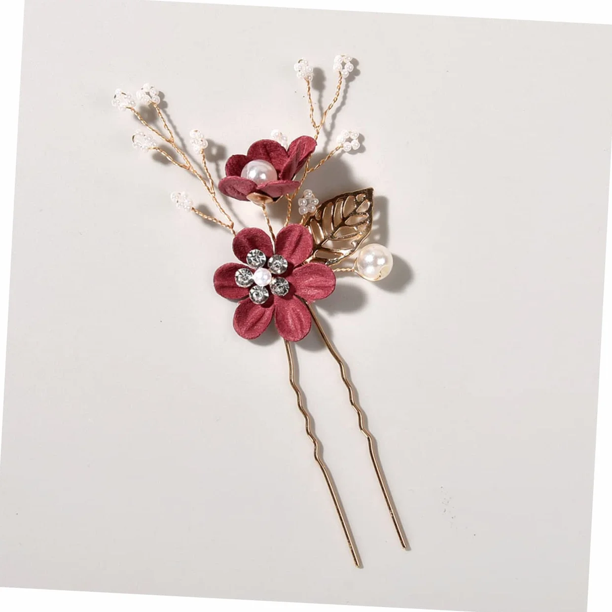 ifundom Horquillas De Pelo Mujer Boda Con Flores 4 Piezas Accesorios Para El Cabello De Novia