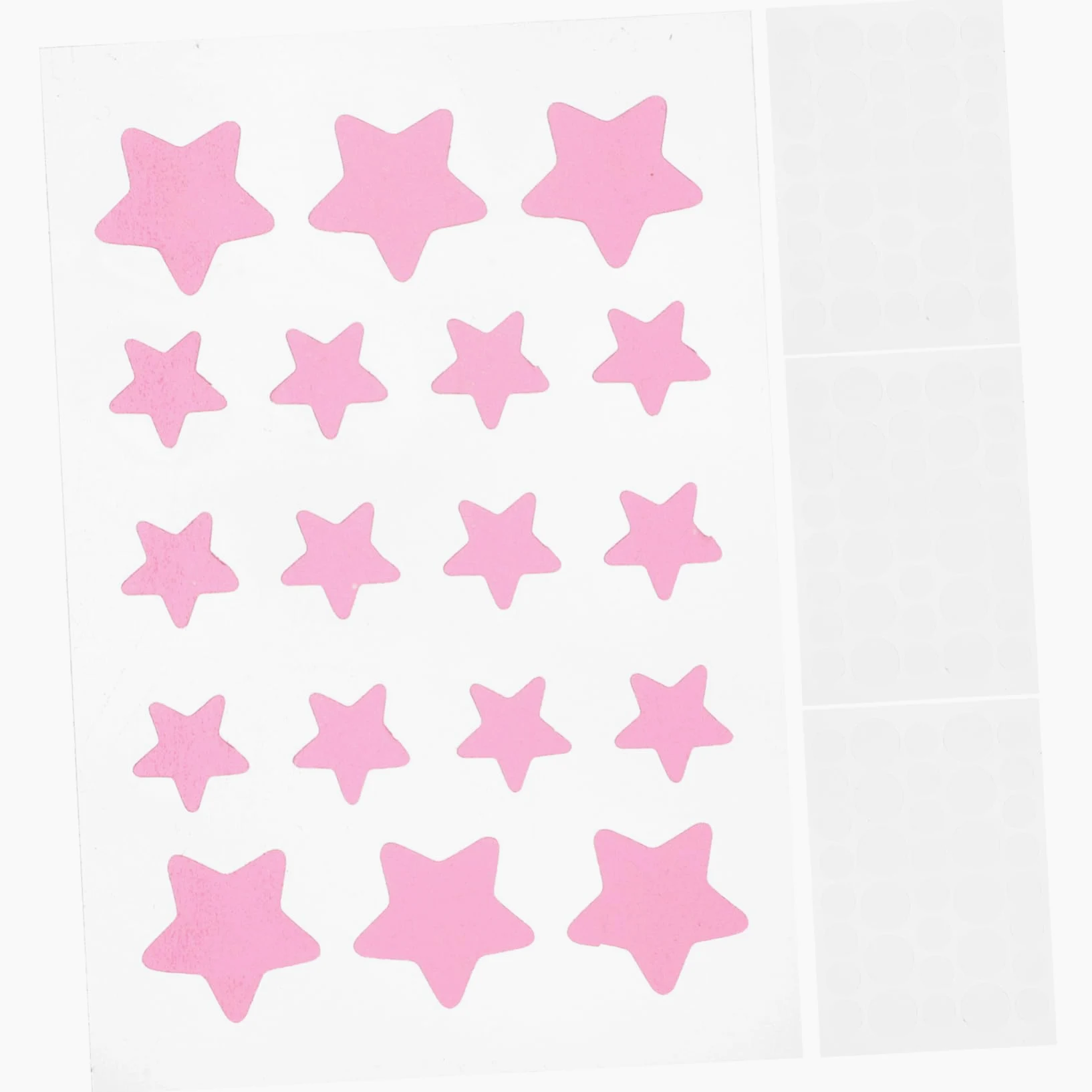 Parches Para Acné Hidrocoloides Coloridos Para Espinillas De Parches Invisibles Para Cuidado Facial Material Y Efecto Hidratante 4 Hojas X 5