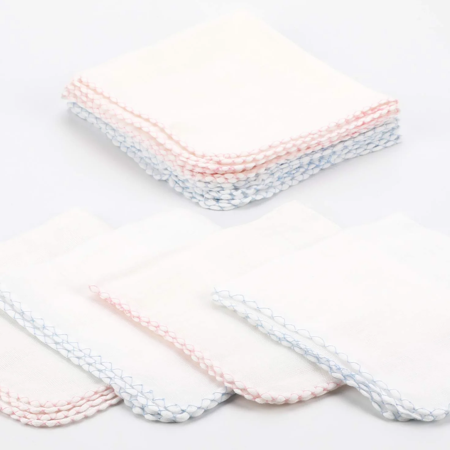 Toallas de Muselina Paquete de 20, Paños Suaves para Limpieza Facial y Eliminación de Maquillaje