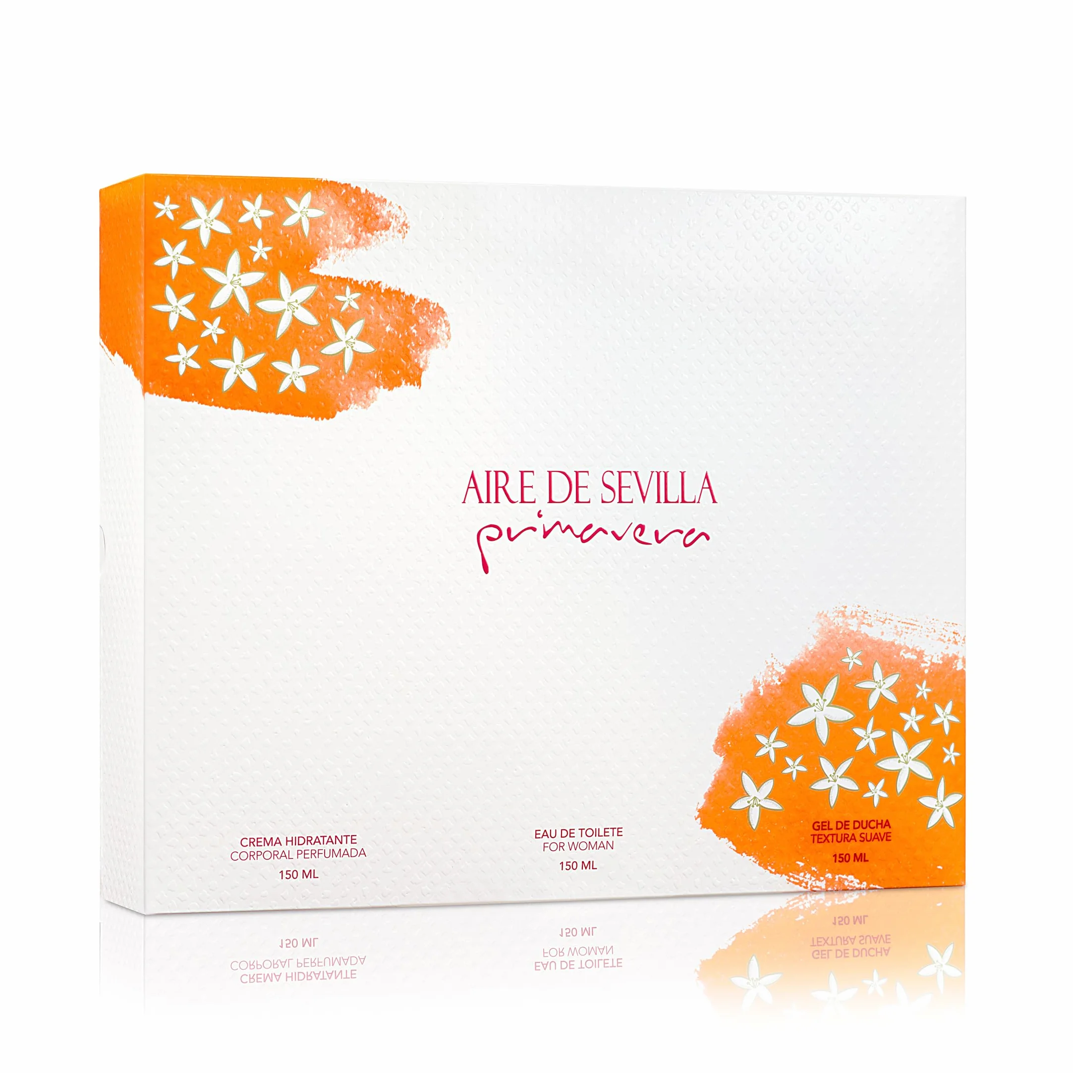 Aire de Sevilla Primavera EDT Set Perfume, Crema Hidratante y Gel de Ducha