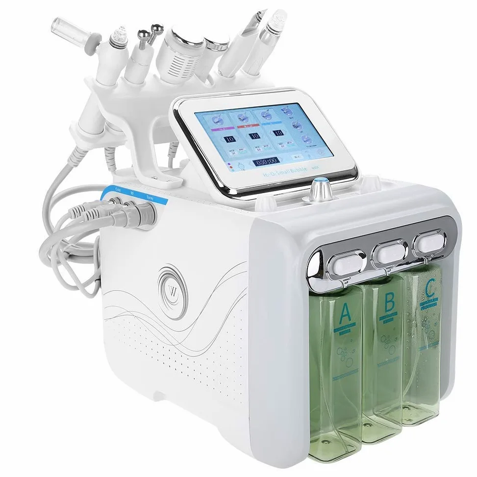 Bubble Beauty Machine - Máquina de belleza 6 en 1 con hidrógeno y oxígeno, limpieza profunda de la piel (UE)