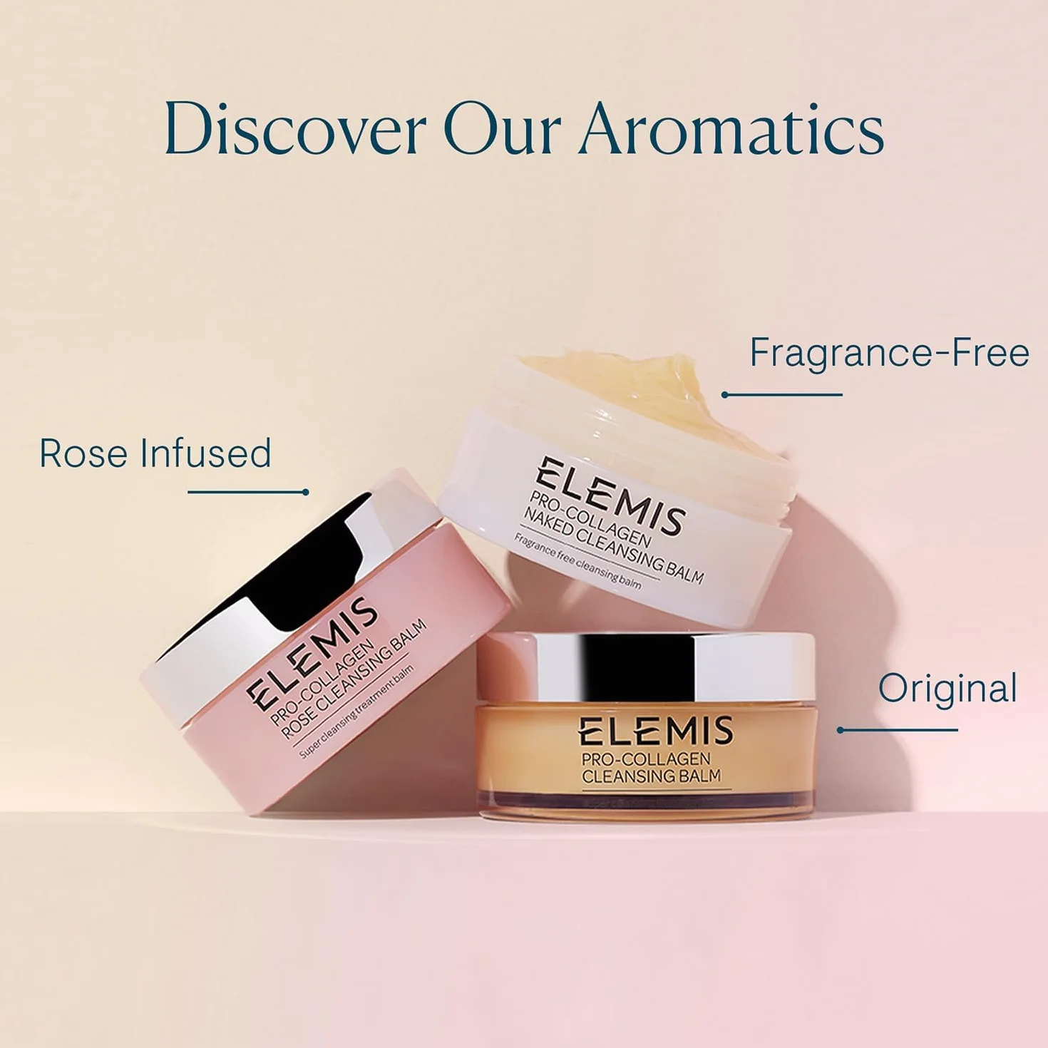 Elemis Bálsamo Limpiador Desnudo Pro-colágeno Hidratante Sin Aceite, Lavado De Cara Profundo, 100ml