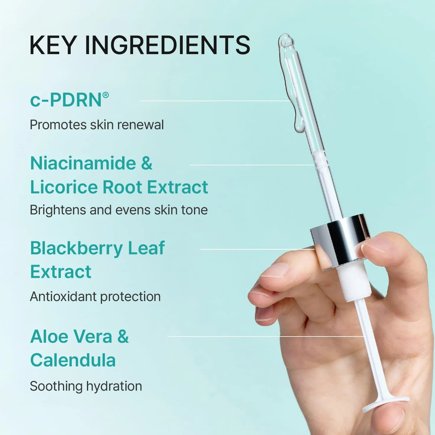 REJURAN Ampolla Turnover, Suero Facial C Pdrn Original Salmon Dna Pdrn Para Rejuvenecimiento, Reafirmación, Hidratación Y Luminosidad Juvenil, 30 Ml (Paquete De 1)