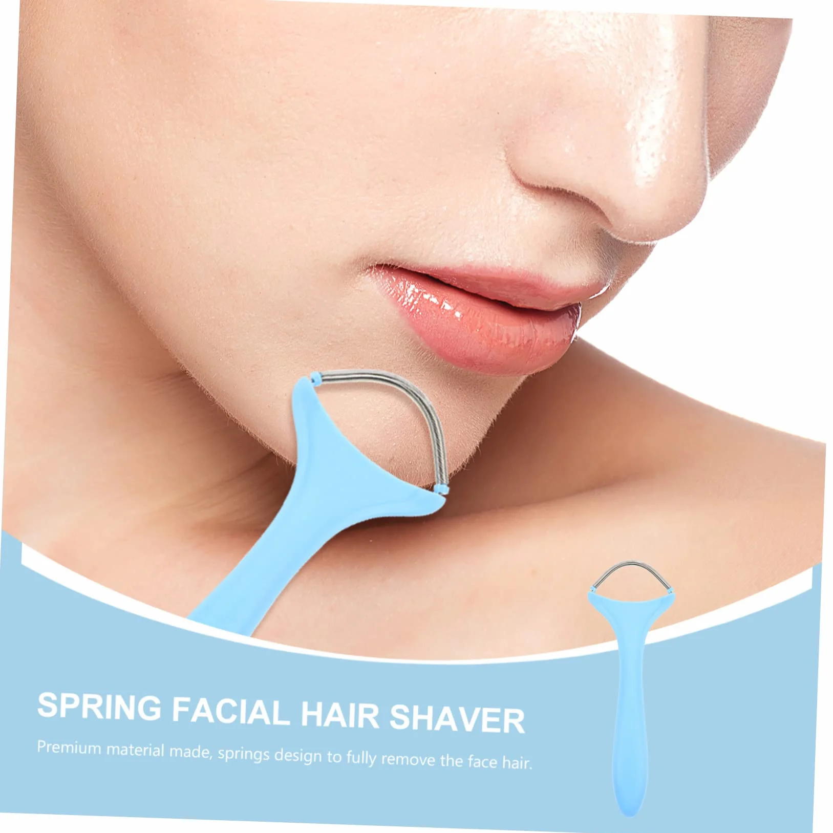 Mikinona 3piezas Removedor De Facial Manual Herramienta Portátil De Hilo Para Labios y Cara Eliminación De y Duradera Diseño Ergonómico Mango Antideslizante Para Chin Mejillas y