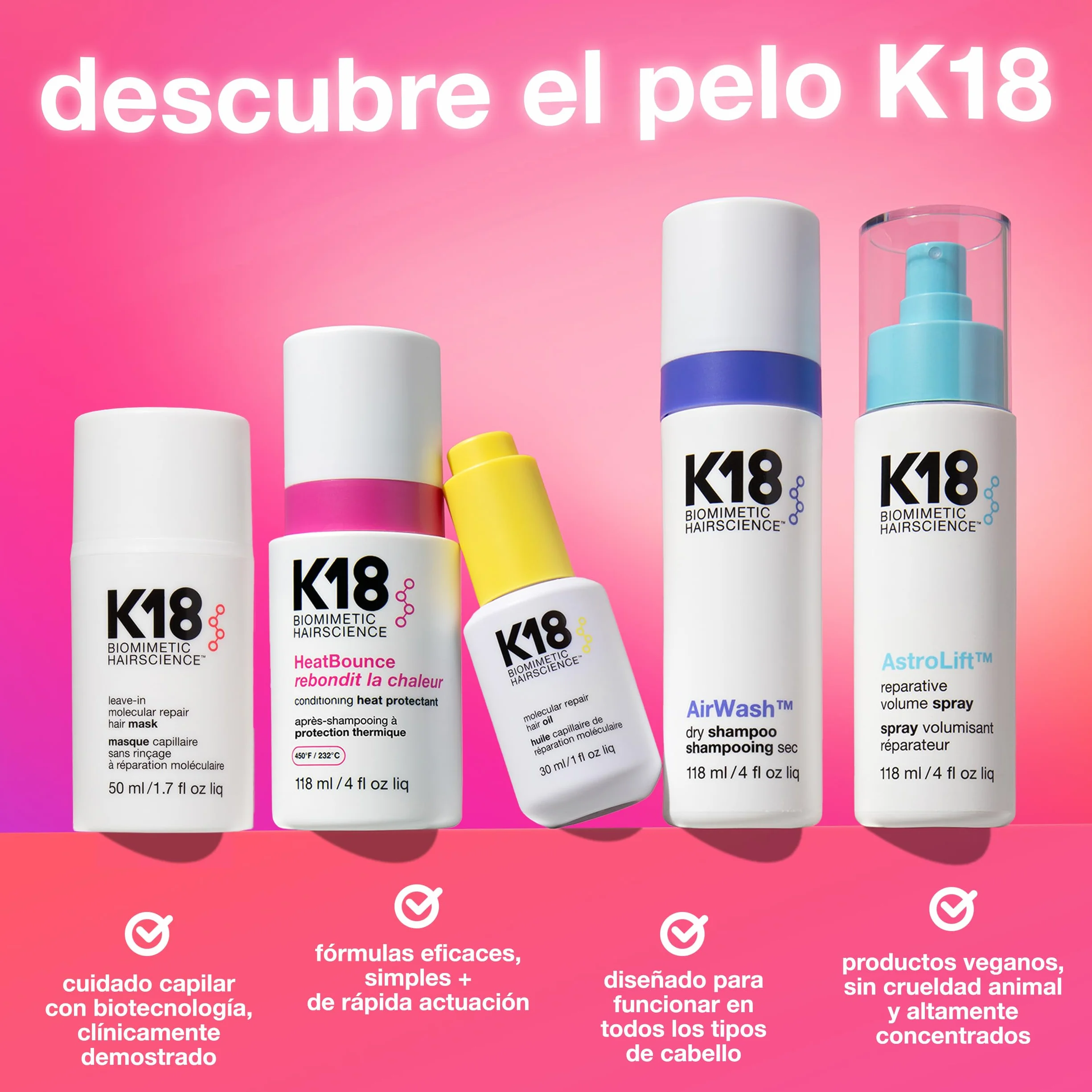 K18 Leave-In Molecular Repair Hair Mask