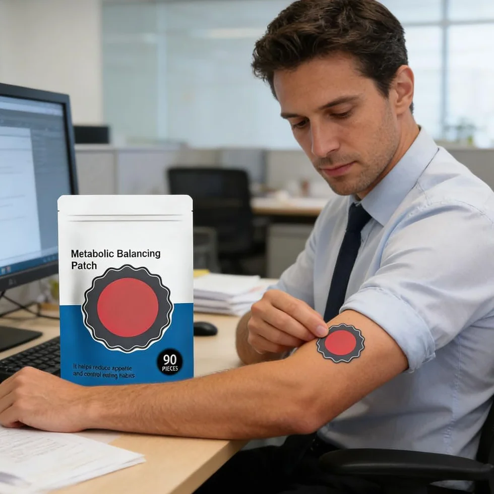 90 Parches Adelgazantes Naturales para el Abdomen, Equilibrio Metabólico, Calmante Suave