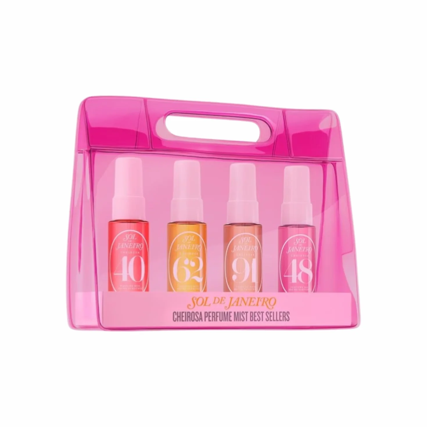 Sol de Janeiro Cheirosa Discovery Set Ipanema Sunset 4 Perfume Mists, Cheirosa 40, 62, 91 y 48, 30 ml cada uno