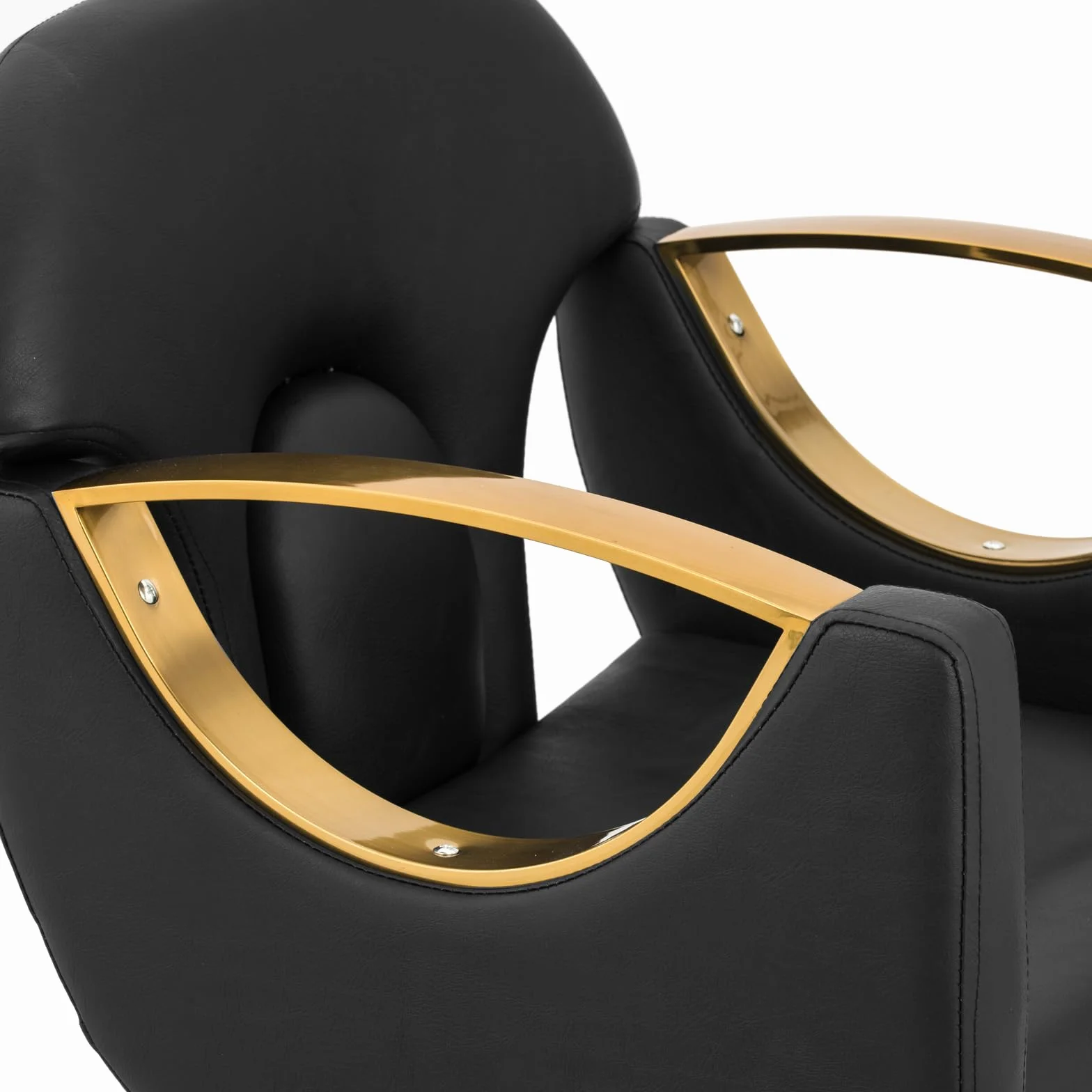 Physa Sillón de Peluquería Reposapiés Ajustable 53-64 cm 180 kg Negro