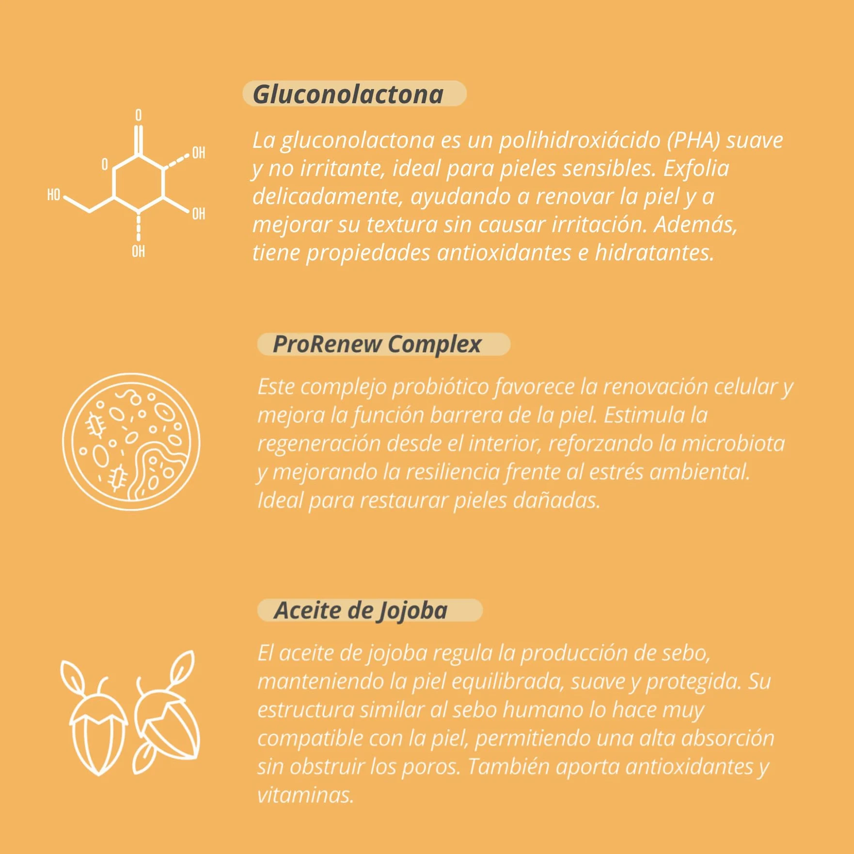 Decolores Crema Facial Natural Calm 50 ml 3 unidades - Pieles Sensibles o Reactivas - Hidrata, Calma y Reduce Rojeces - Con Prebióticos, Probióticos y Ácido Hialurónico - Vegano