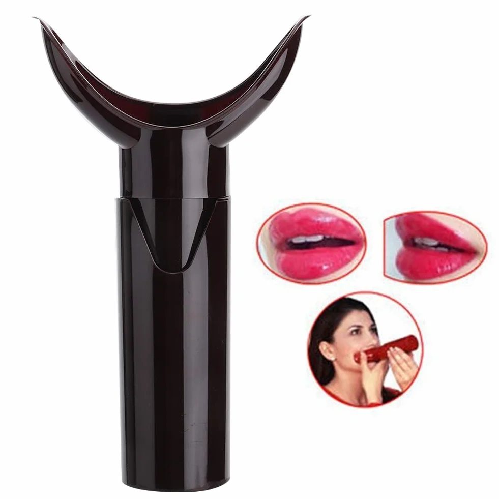 Bomba de Labios con Succión Portátil, Potenciador de Labios Completo, Carmesí