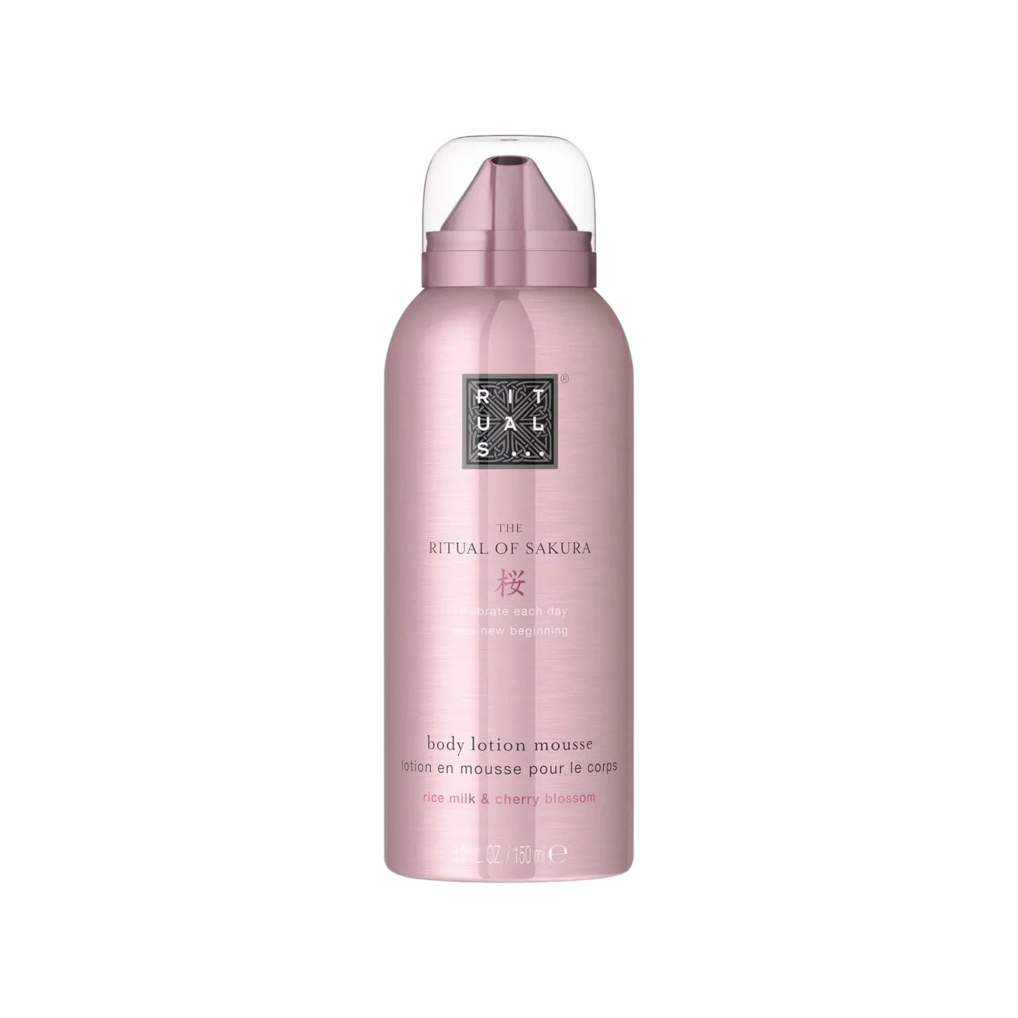 Rituals The Ritual of Sakura Body Lotion Mousse, leche de arroz y extracto de flor de cerezo