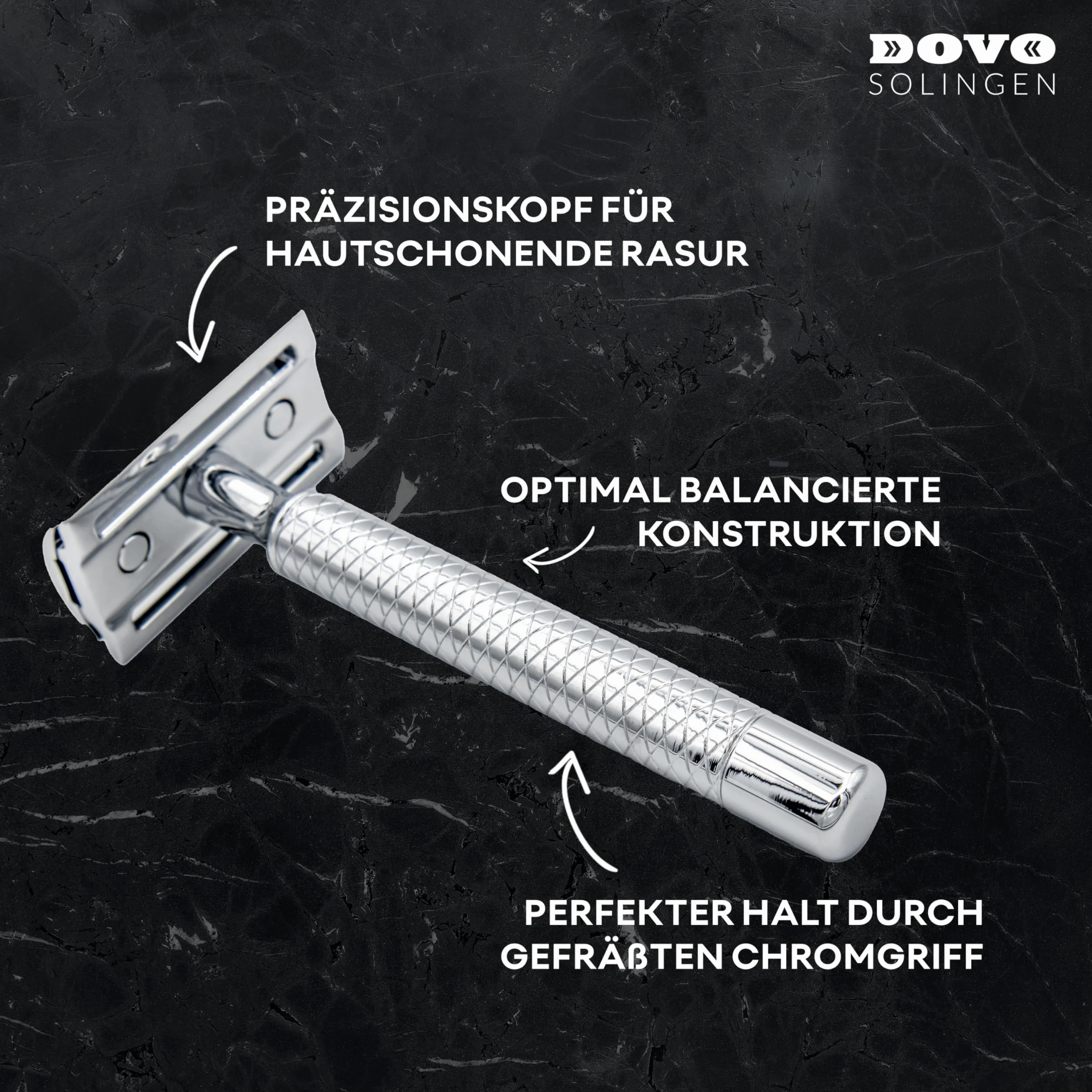 DOVO PRIMO II - Maquinilla de afeitar