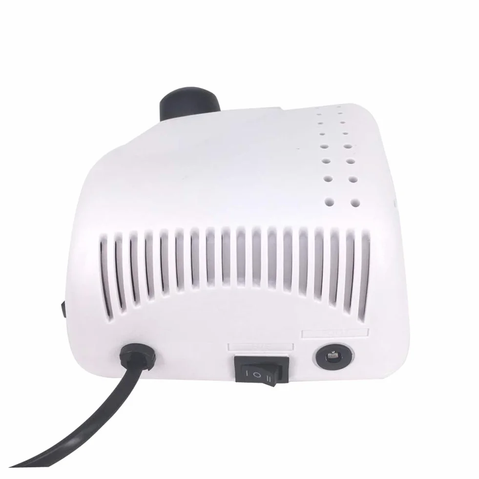 65W Fuerte Poder Torno Uñas 35000RMP Eléctrico Lima de uñas Máquina Amoladora Pulidora Equipo Manicura Pedicure Herramienta para Acrílicos Uñas Art Tijeras
