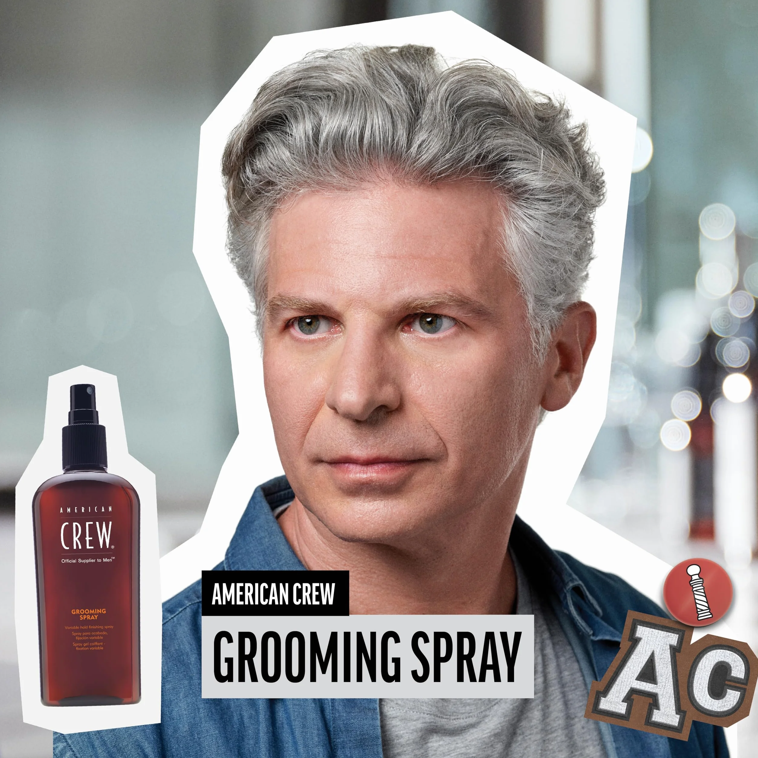 American Crew Grooming Spray Fijación Variable 250 ml