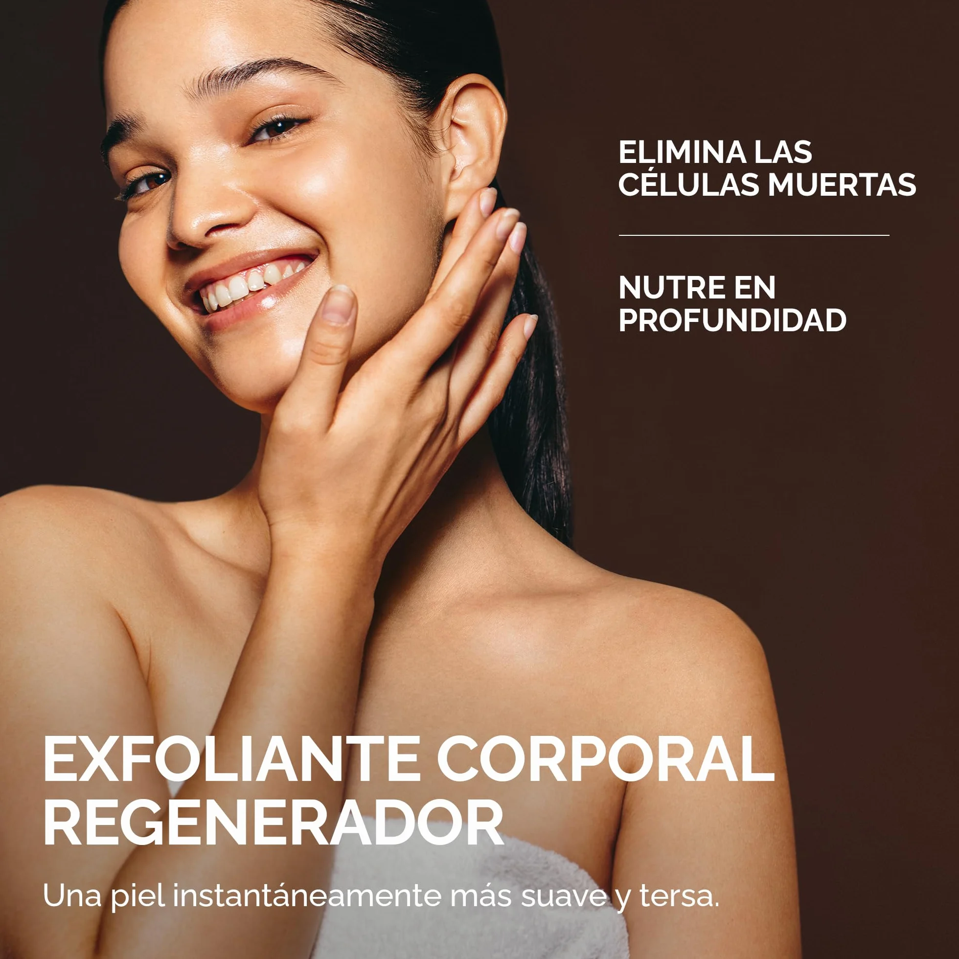 PraNaturals Exfoliante Corporal de Sal del Mar Muerto 500g Body Scrub para Nutrir la Piel, Rico en Minerales Naturales