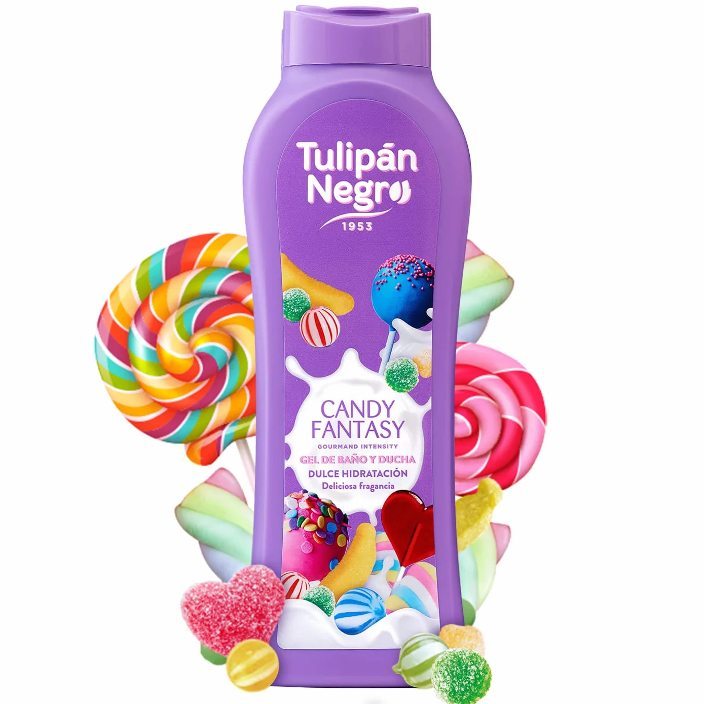 Tulipán Negro Gel de Baño Candy Fantasy Nutritivo e Hidratante 650 ml