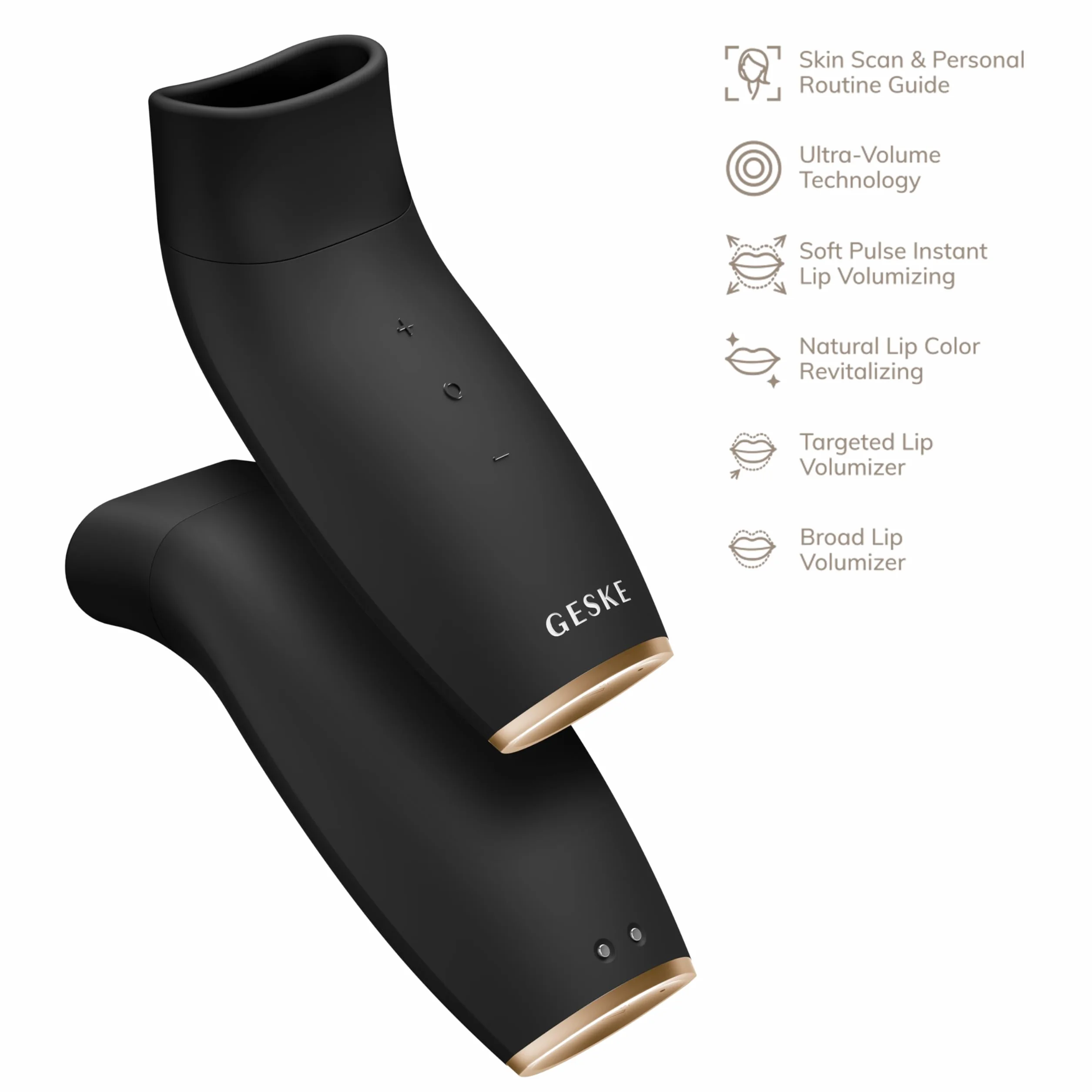 GESKE SmartAppGuided™ Lip Volumizer & Booster 6 en 1 Rellenador de labios automático