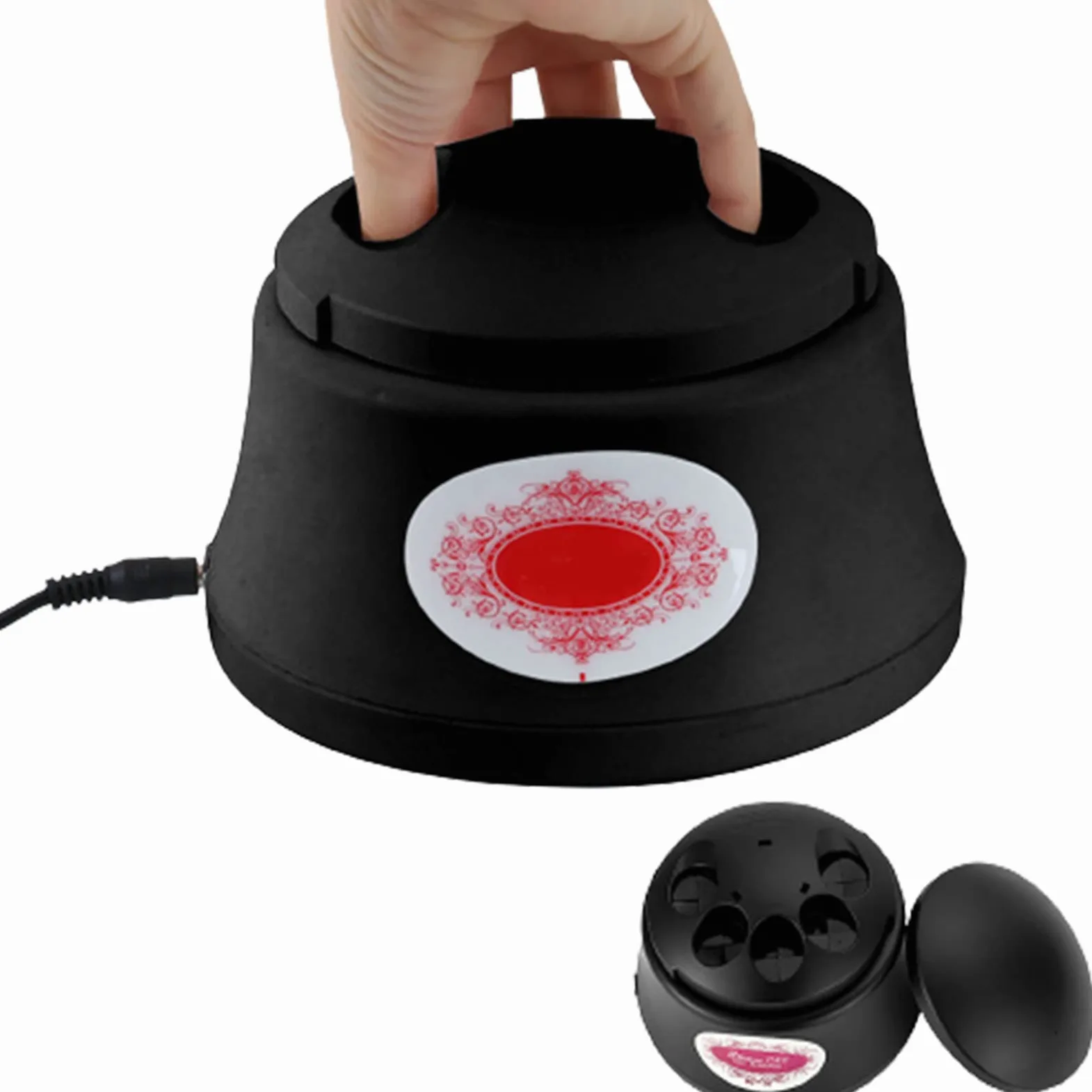 Máquina Removedora de Vapor de Esmalte de Uñas Eliminador de Esmalte de Vapor Eléctrico Vaporizador de Uñas Nail Art Salon Tool Steam Armor Remover