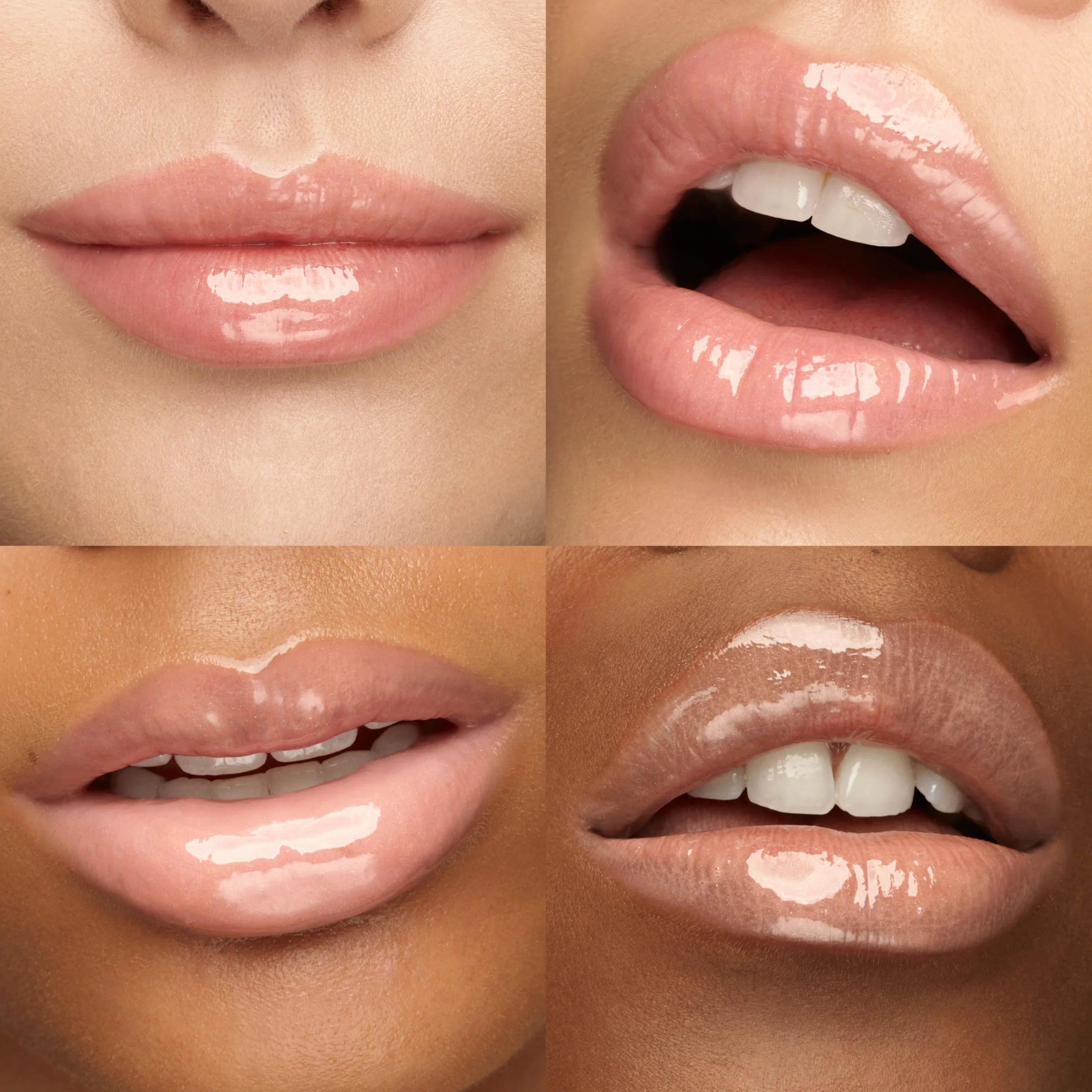 KIKO Milano Glossy Lip Set, 2 Hydrating Lip Glosses & 1 Perfecting Lip Cream