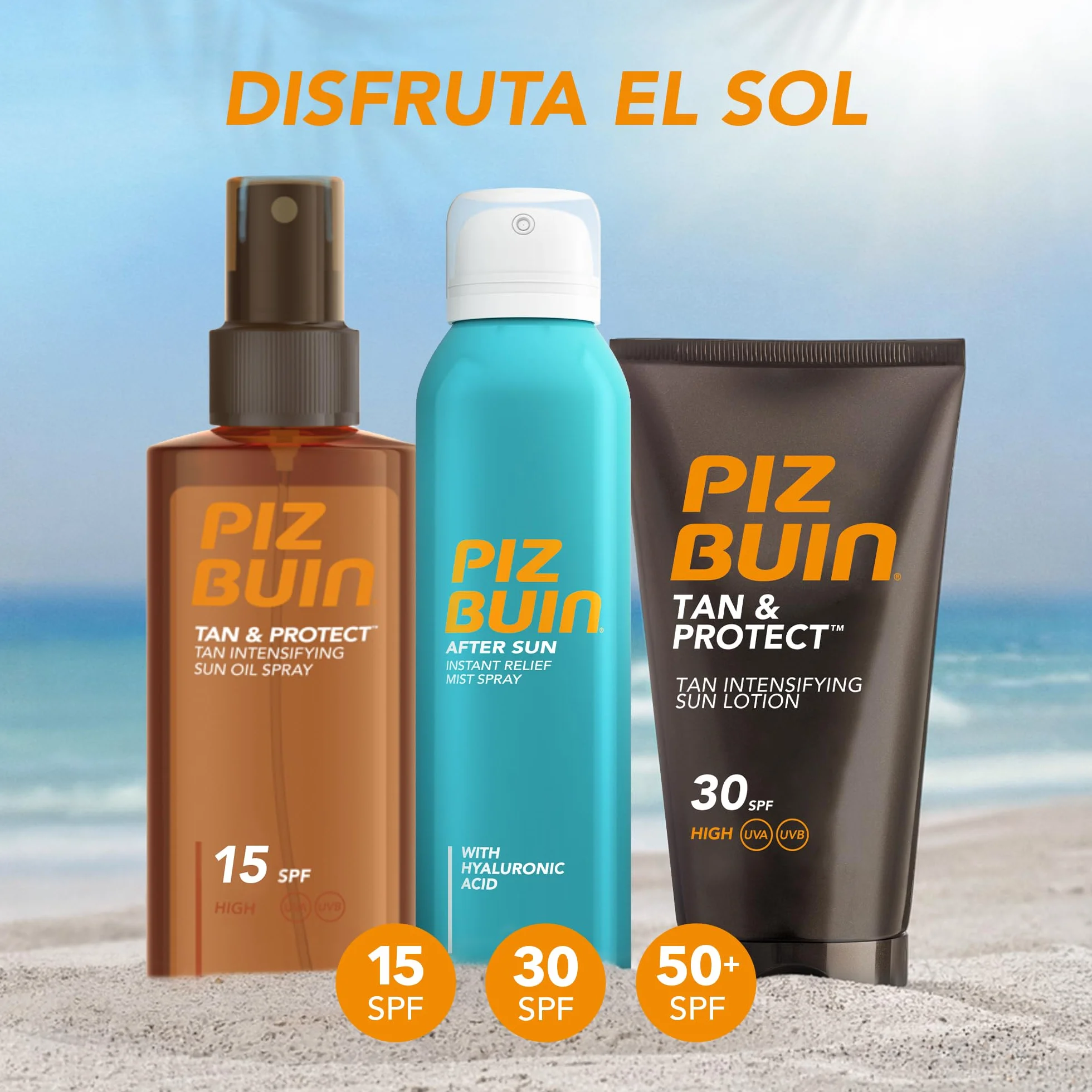 Piz Buin Tan & Protect Tan Intensifying Sun Oil Spray SPF15 150 ml
