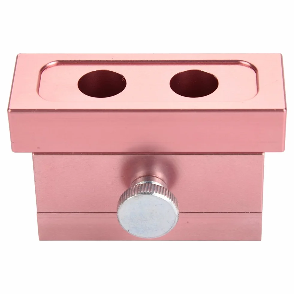 Kit de Herramientas para Hacer Bálsamo Labial y Pintalabios DIY, Molde de Aleación de Aluminio Oro Rosa