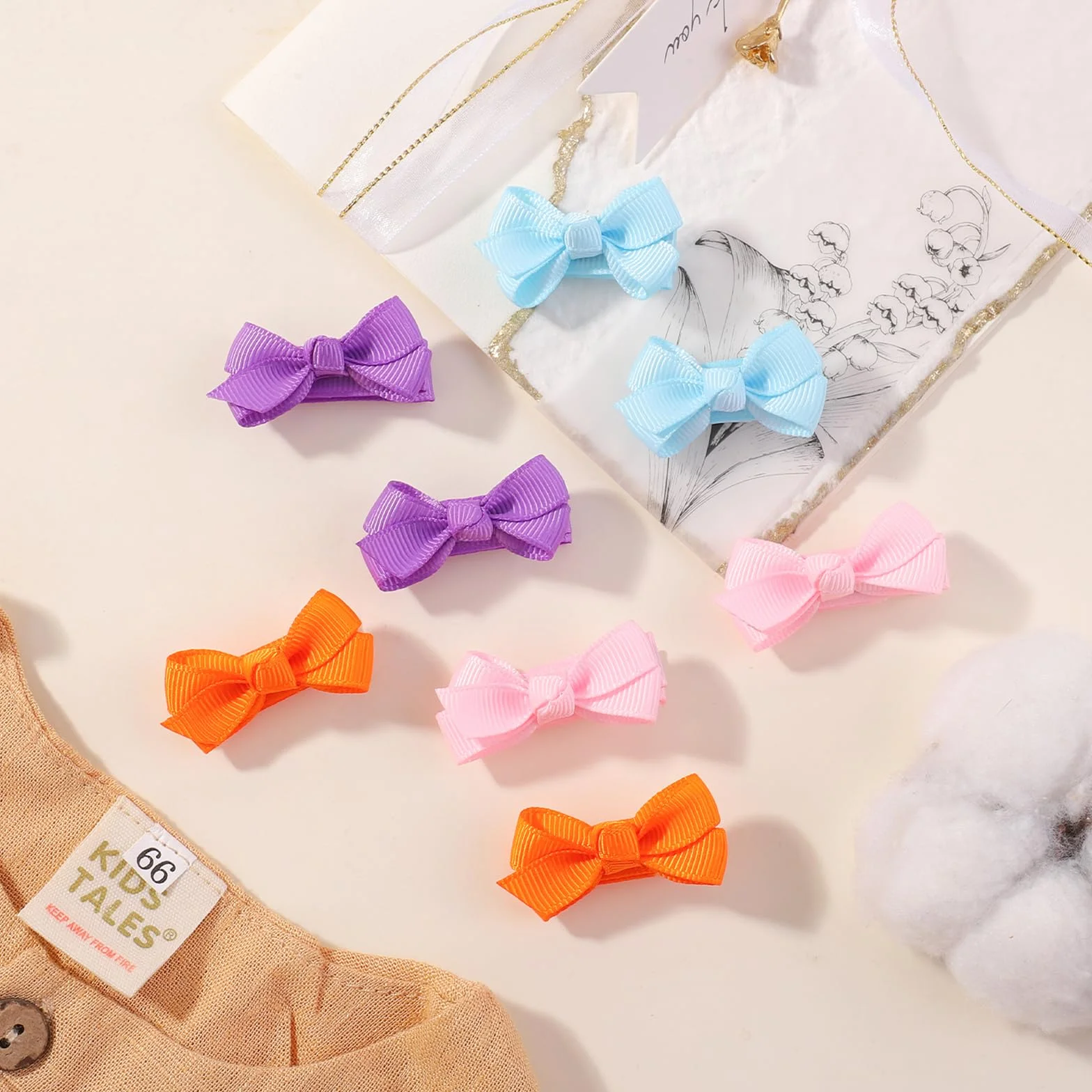 Choicbaby Horquillas de pelo para niñas 3 cm 40 Piezas Accesorios para el cabello
