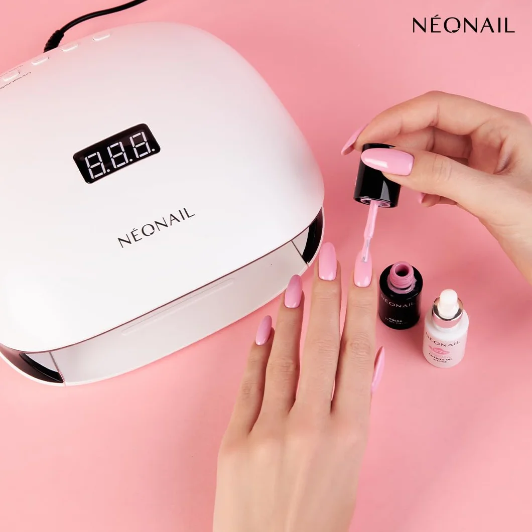 NÉONAIL Lámpara Secadora UV Uñas - Lámpara Uñas Semipermanentes - LED 36W/48 LCD Display - Lámpara UV LED Uñas con Temporizadores 10/30/60/99s/Low heat mode/Double power