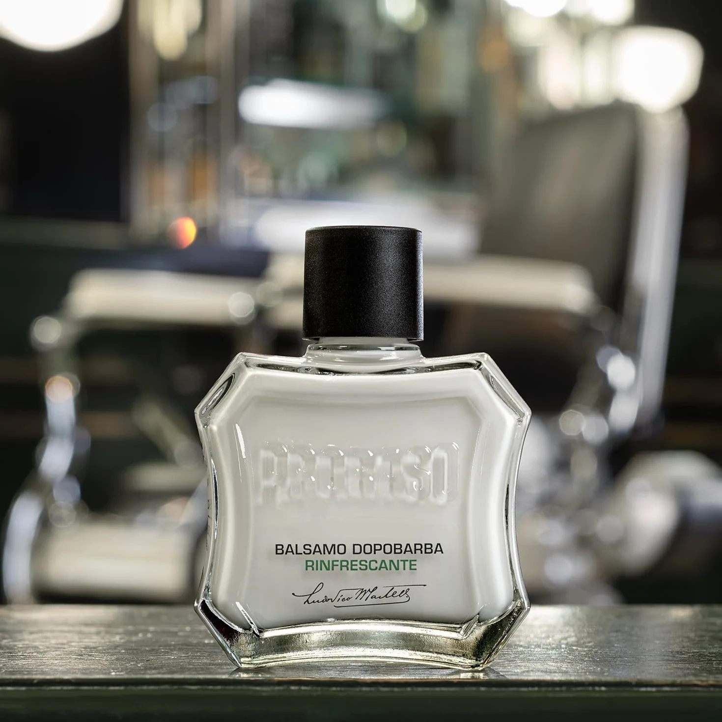 Proraso After Shave Bálsamo 100 ml bálsamo barba con aceite de eucalipto y mentol tónico facial refrescante sin alcohol