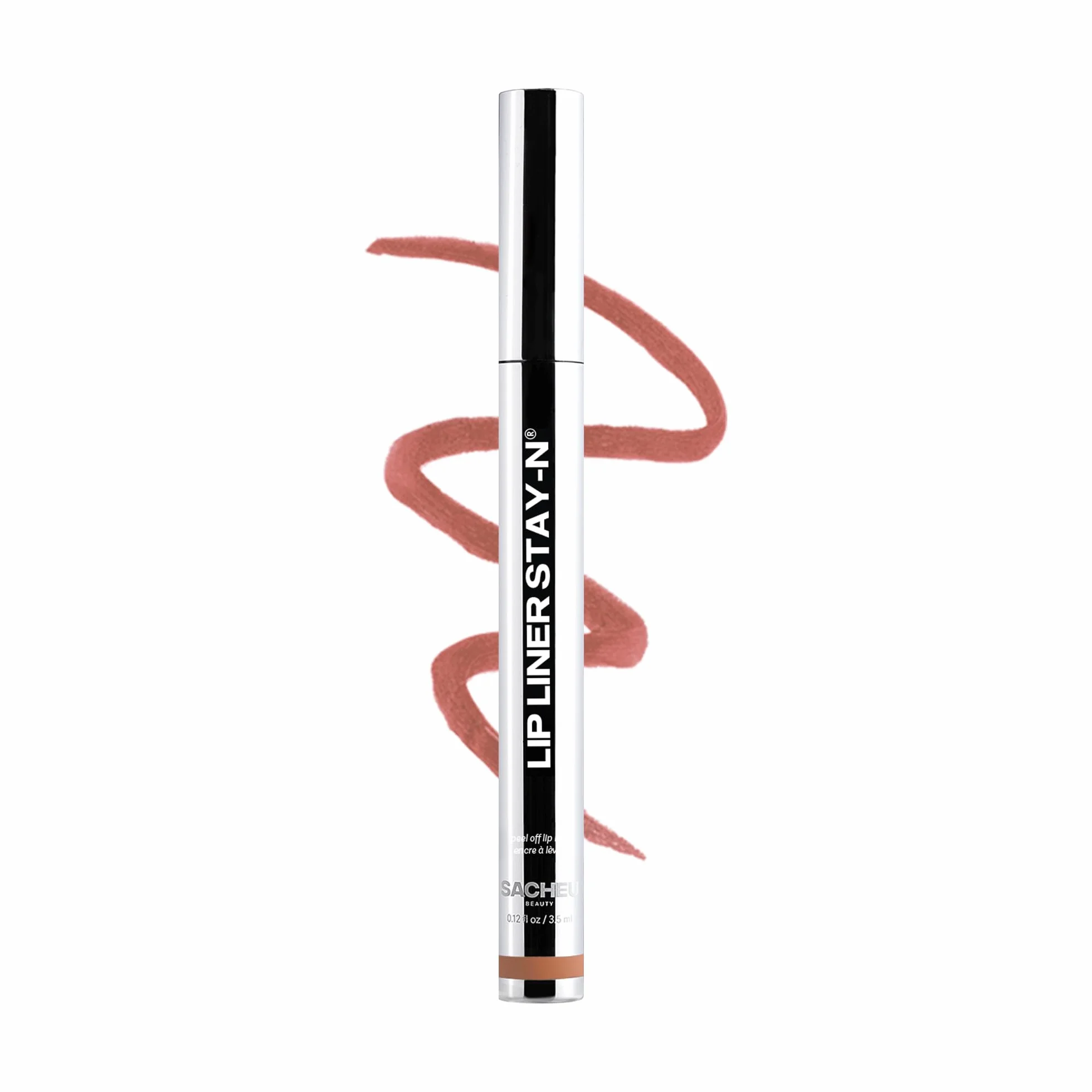 Sacheu Lip Liner STAY-N Peel Off Lip Stain – Impermeable Tinte de Larga Duración, Perfilador Labios Tinte a Prueba de Transferencia