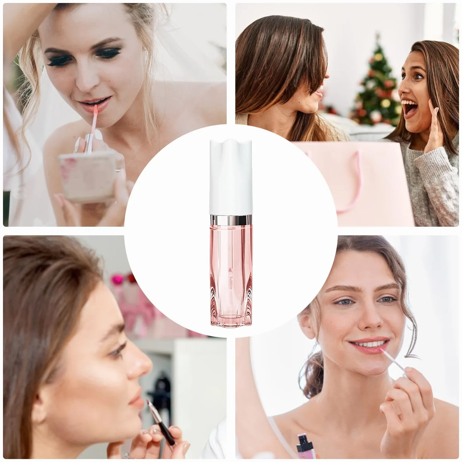 Mancha de labios que cambia de color, de labios que cambia de color | para rellenar labios de larga duración,Brillo labial hidratante con color para mujer