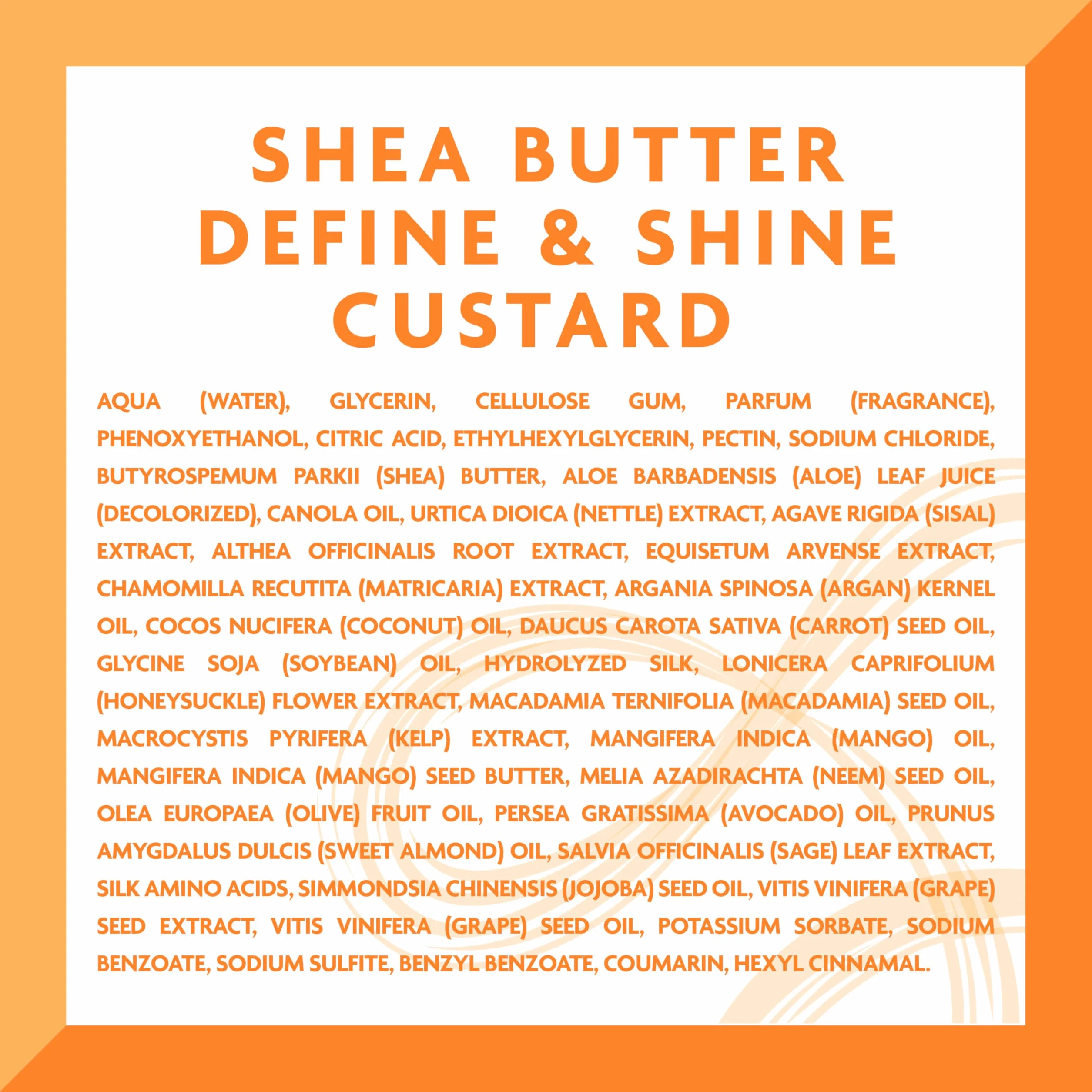 Cantu SHEA Butter Define & Shine Custard 340G
