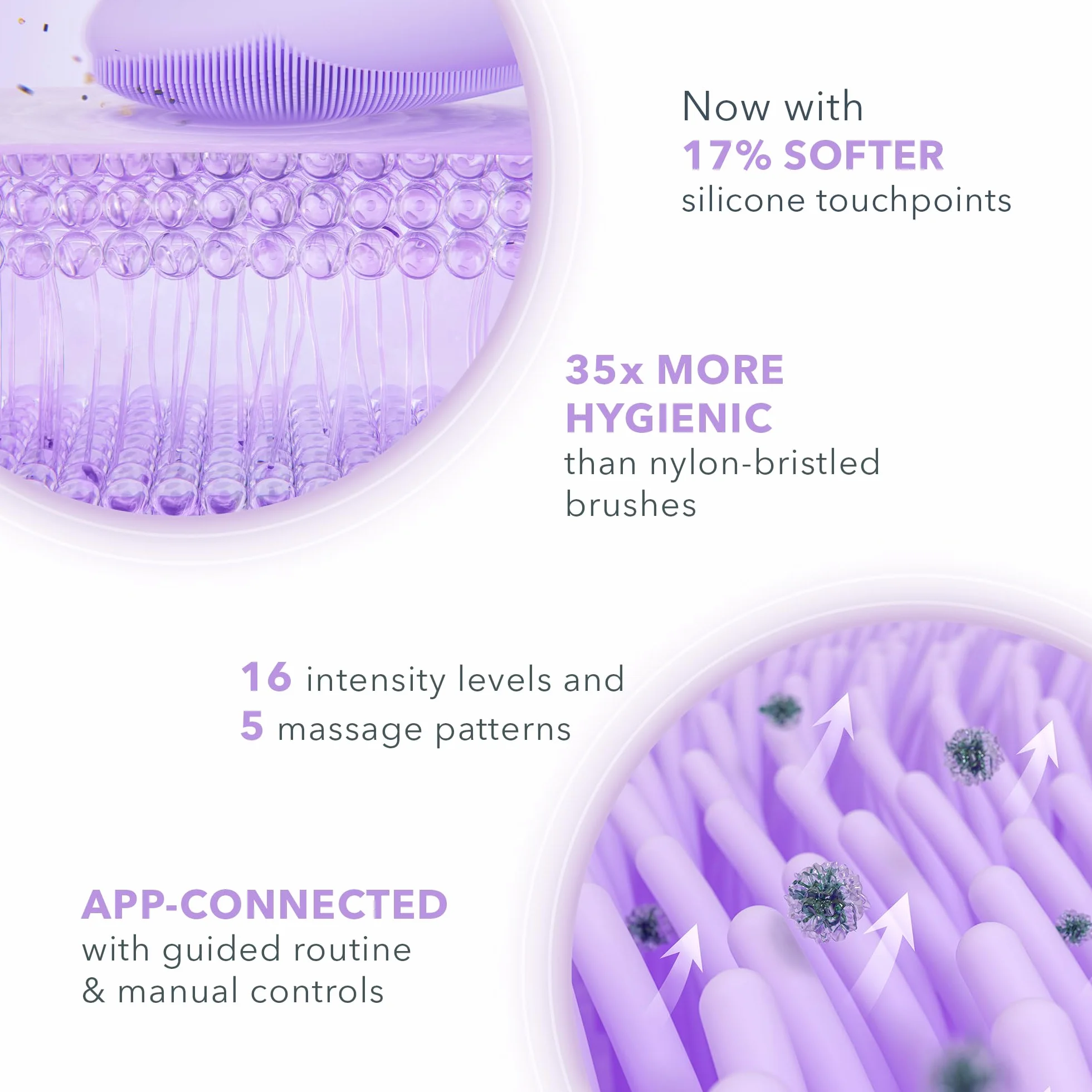 FOREO LUNA 4 Cepillo de limpieza facial reafirmante antienvejecimiento