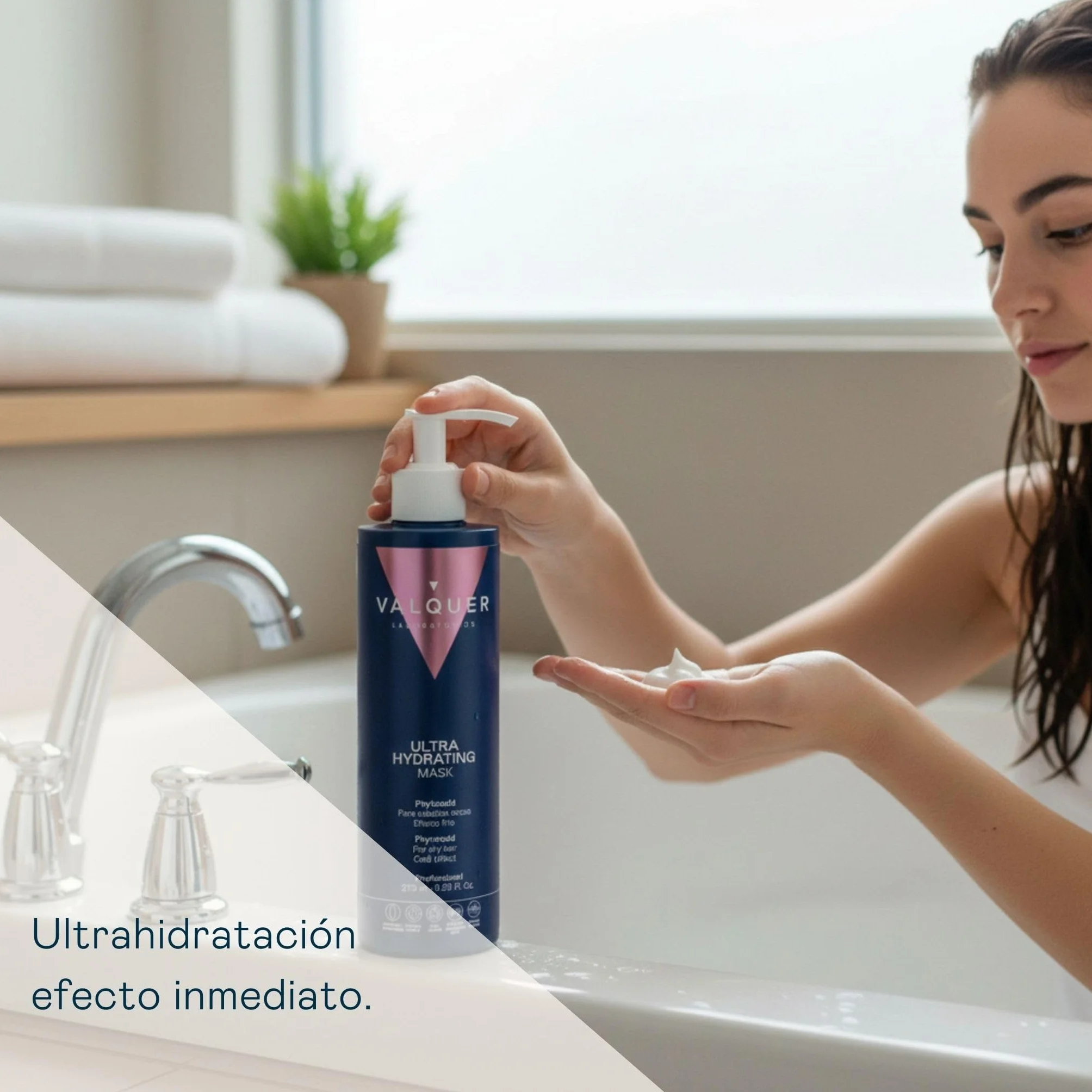 VALQUER Mascarilla Capilar Ultra Hidratante Zero 275 ml Repara, Nutre y Revitaliza Cabello Seco Antifrizz con Keratina, Extracto de Soja y Vitaminas Vegano