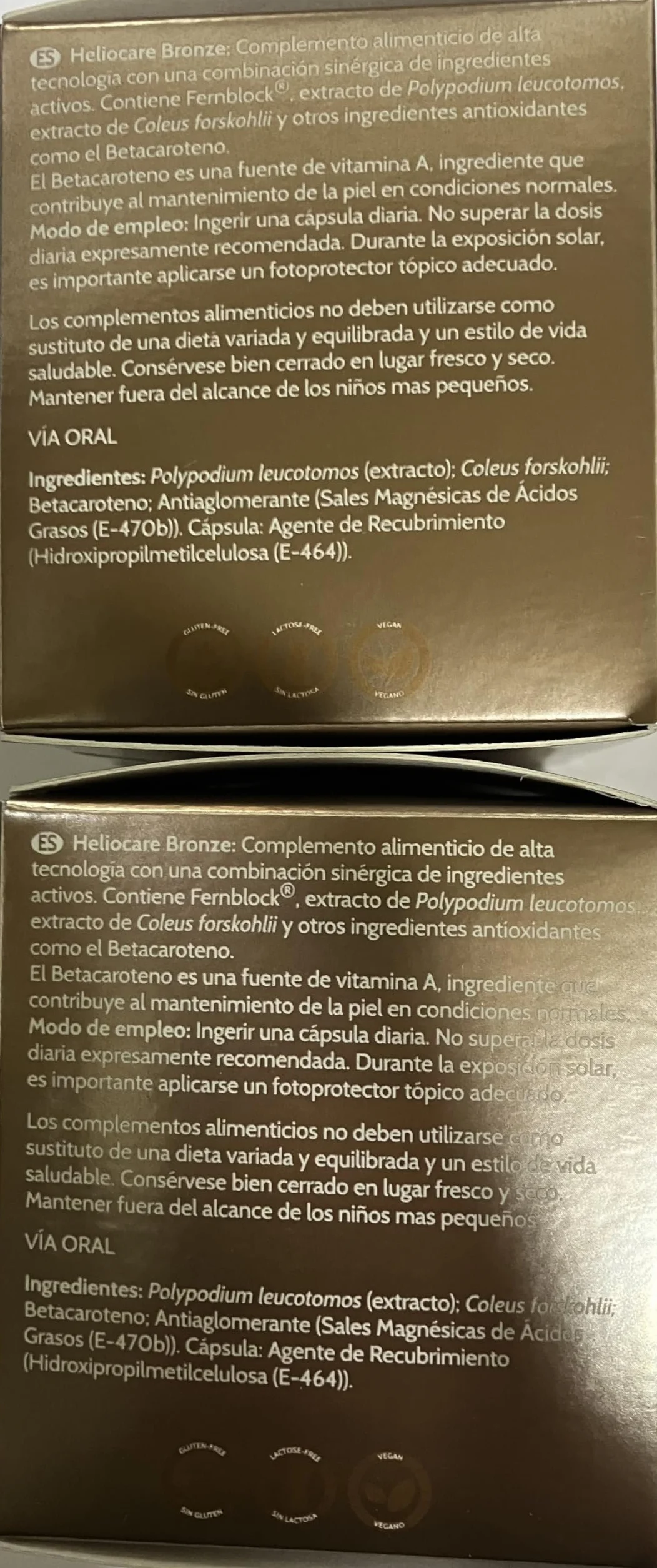 IFC HELIOCARE Bronze 30 Cápsulas