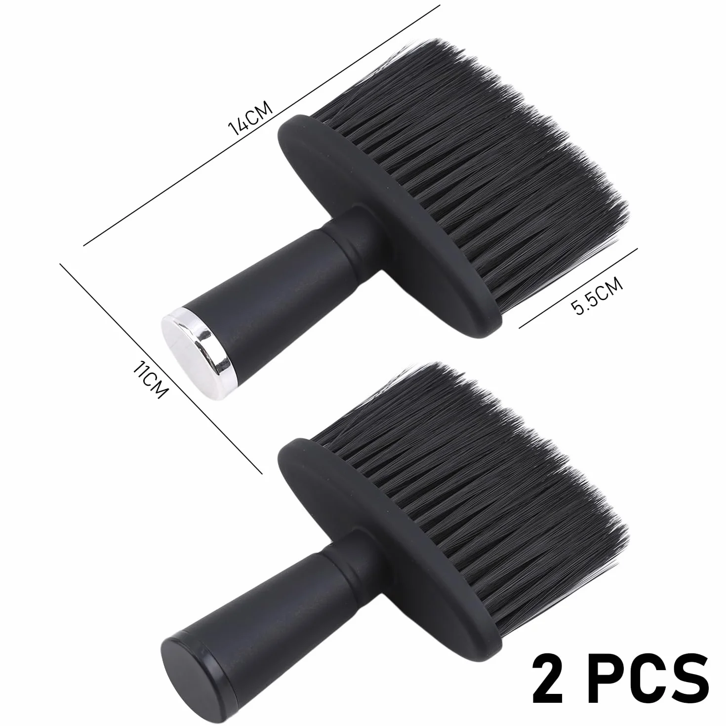 Cepillos de limpieza para cabello roto, cepillo de peluquería unisex, accesorios para barba y cuello