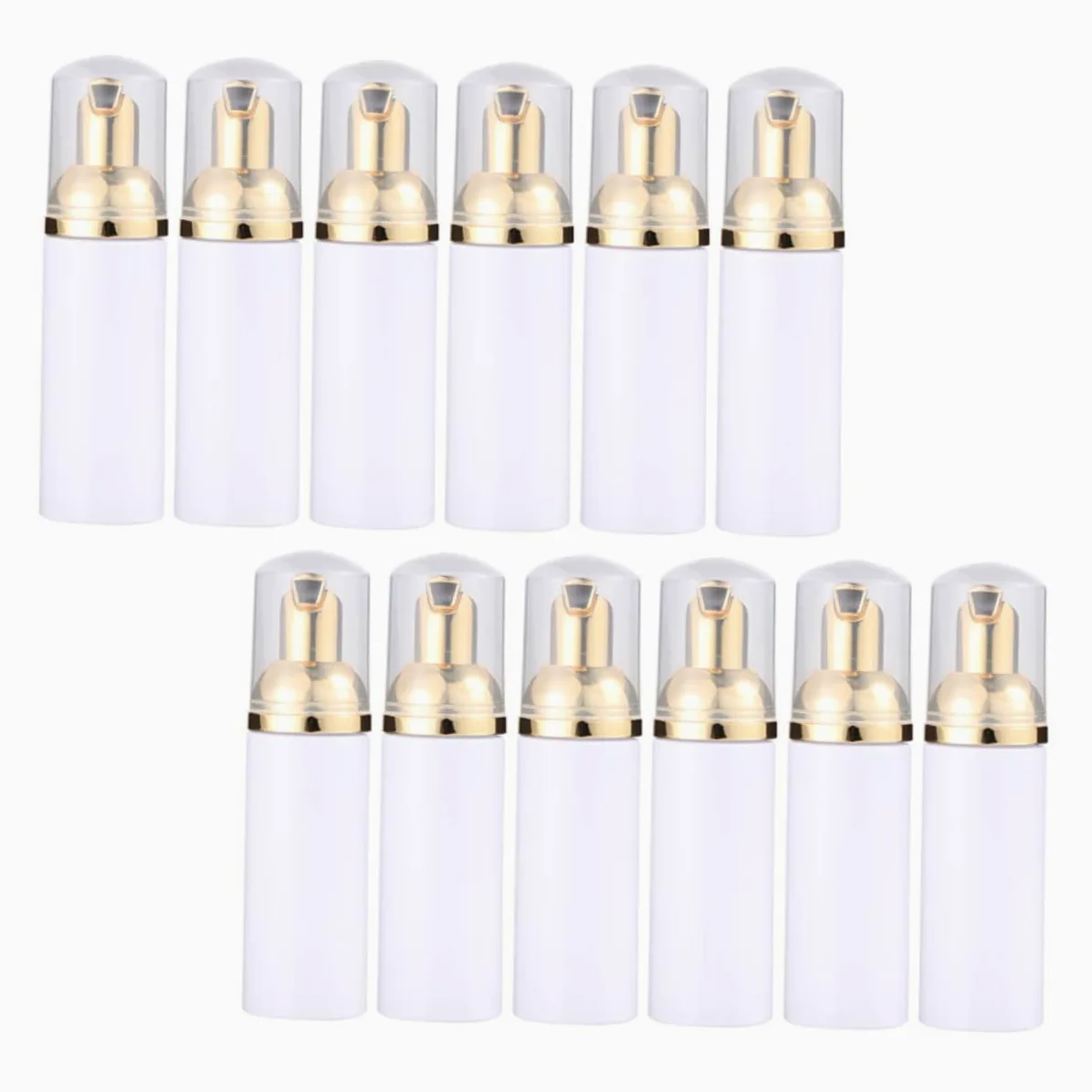 Didiseaon 60 Piezas botella de de plástico botellas de vacías lavado de cara de Envase de cosméticos Botella dispensadora de líquidos jabón de manos espumoso terrarium