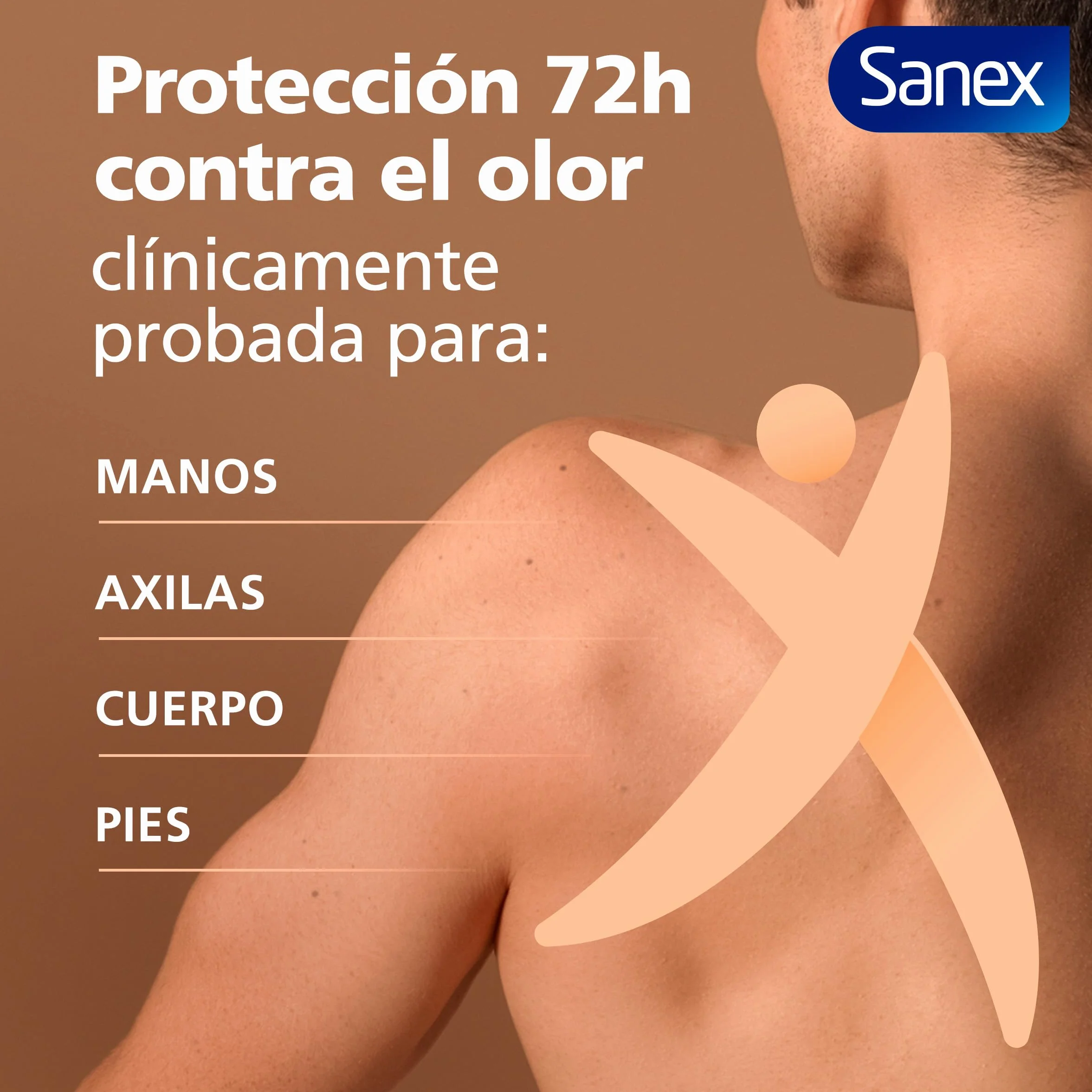 Sanex Deo Sensible Spray 150ml Desodorante 72H Protección Hipoalergénico