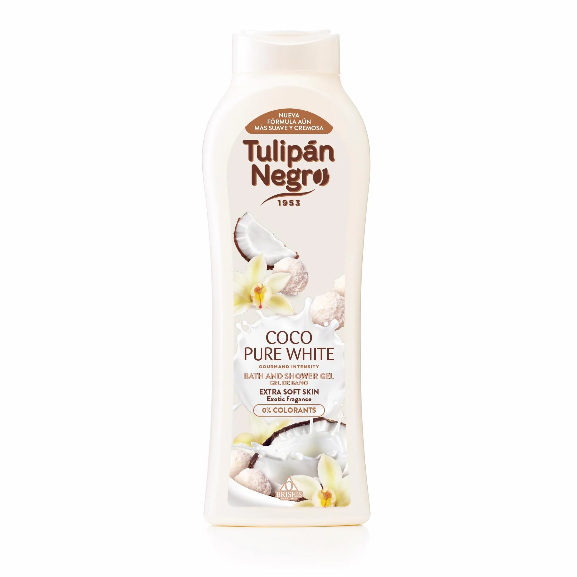 Tulipán Negro Gel de Baño Coco Pure White Nutritivo e Hidratante 650 ml